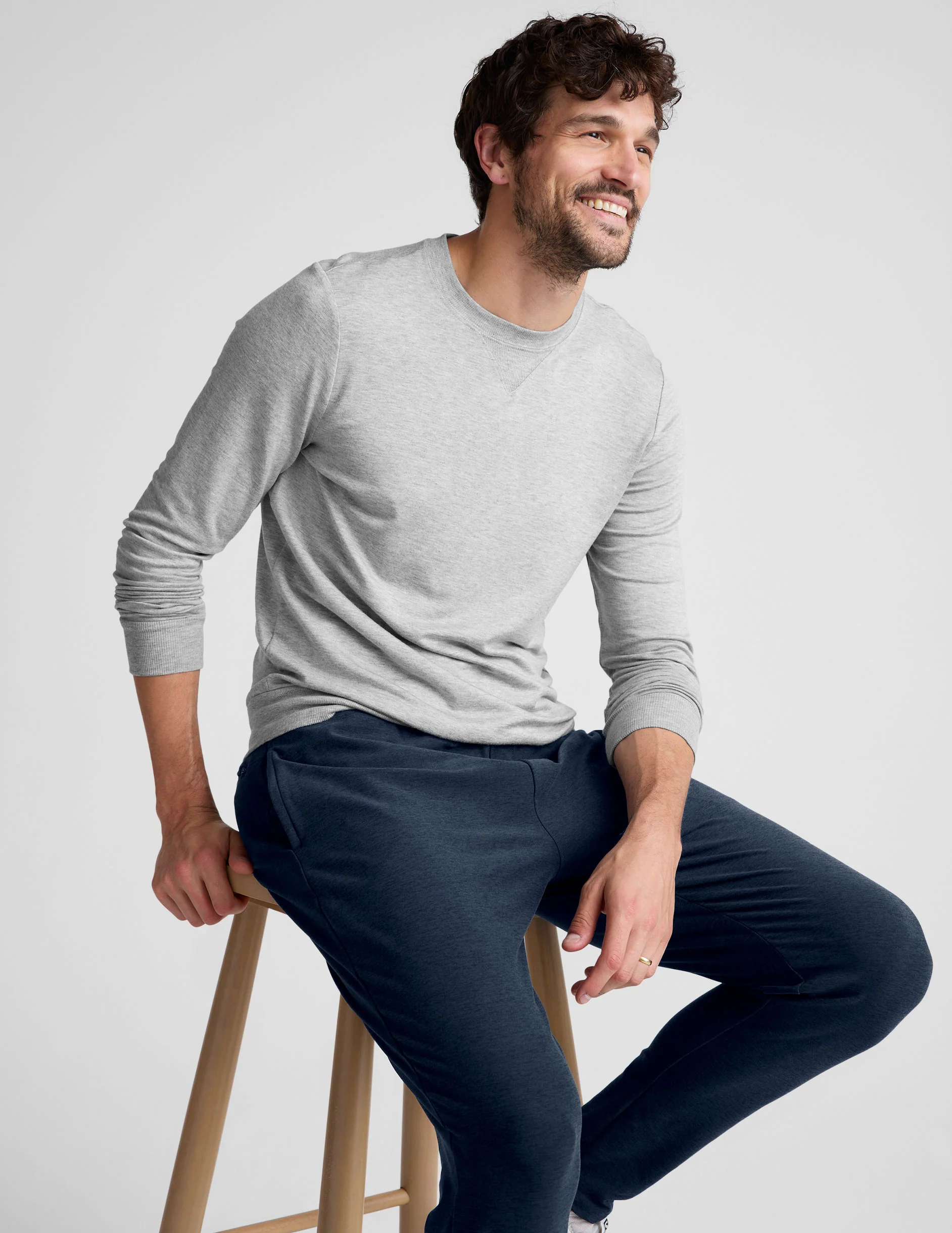Always Beyond Men's Crew Pullover - Image 3
