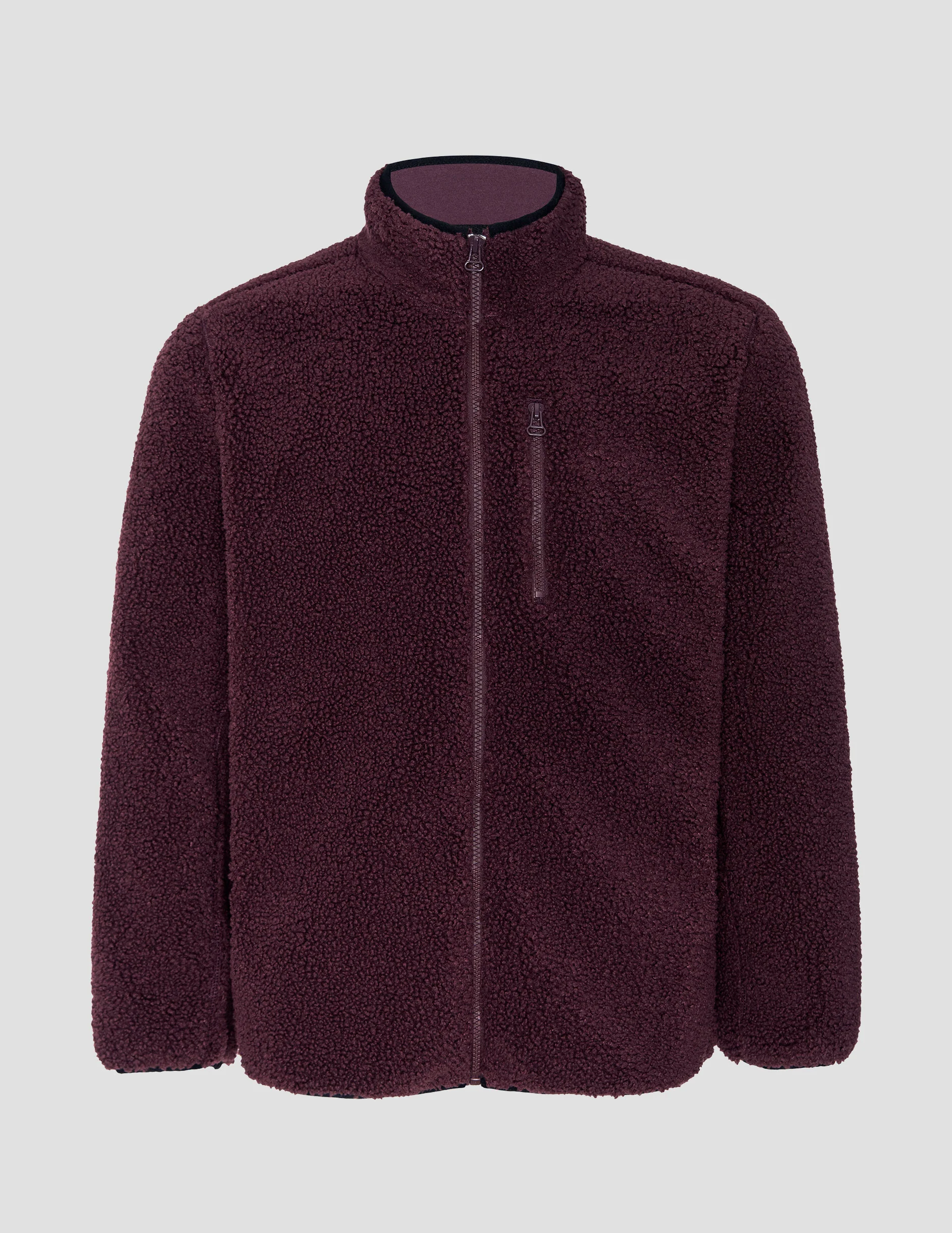 Boucle Fleece Men's Zip Jacket - Image 7