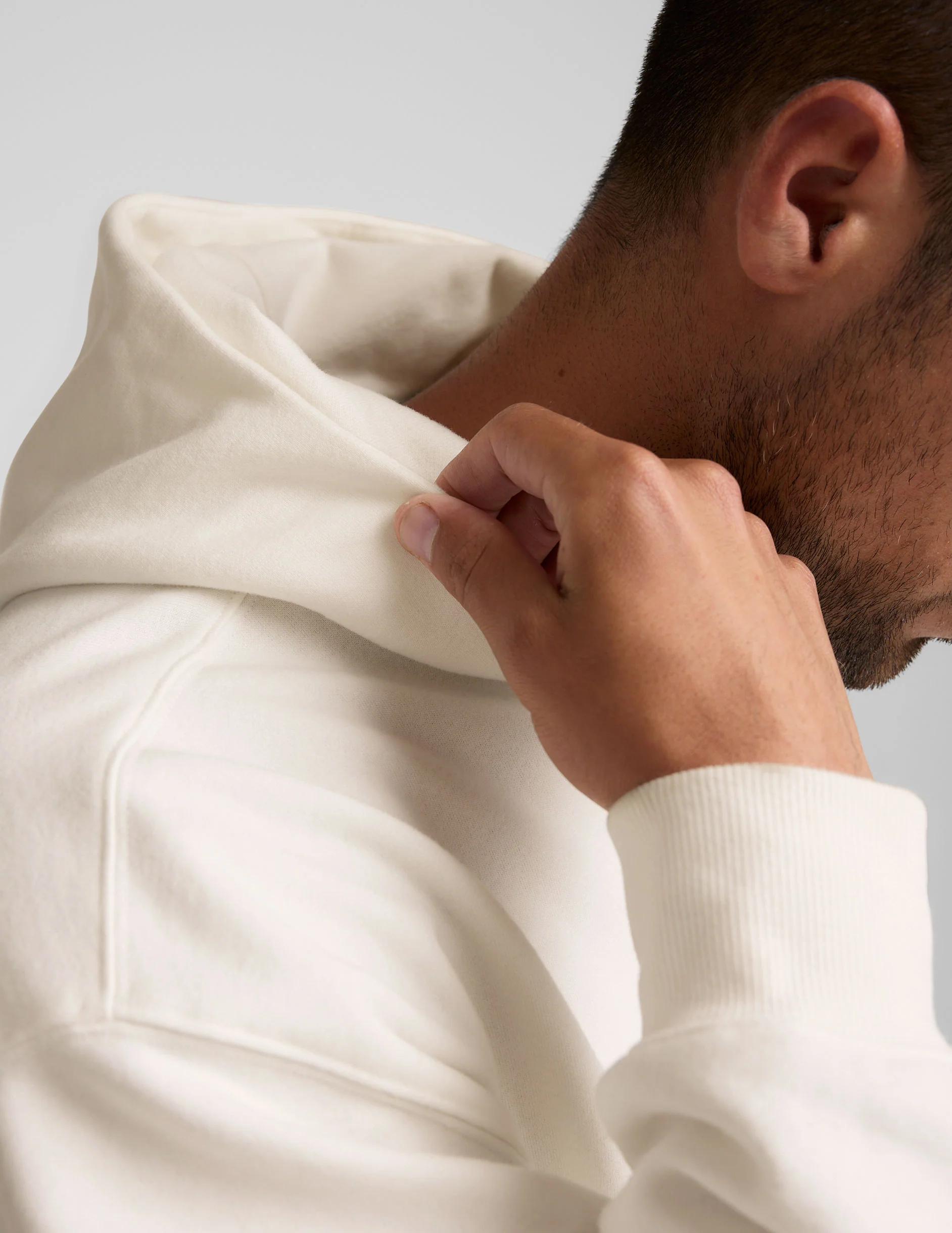 LuxeFleece Classic Men's Hoodie - Image 7
