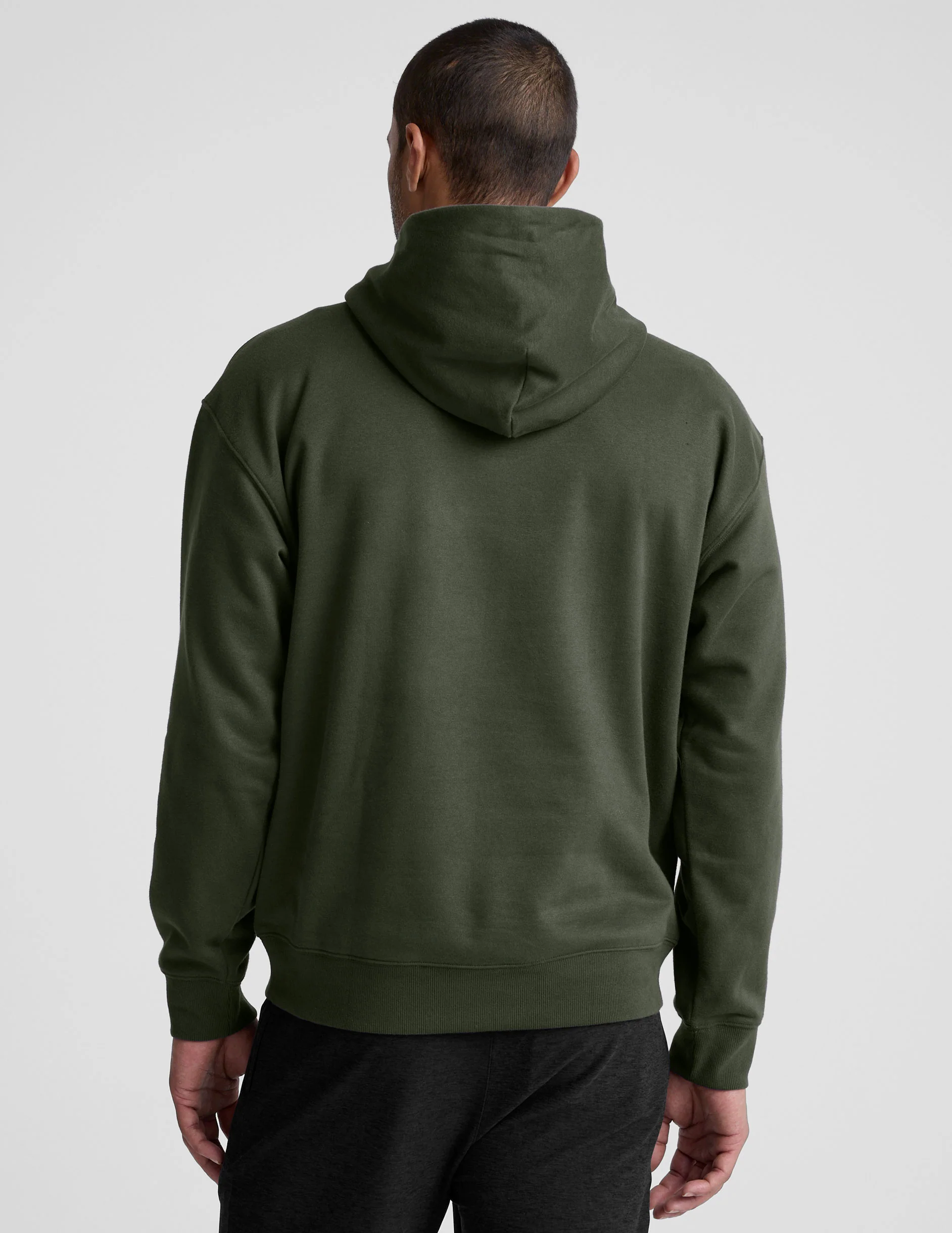 LuxeFleece Classic Men's Hoodie - Image 6