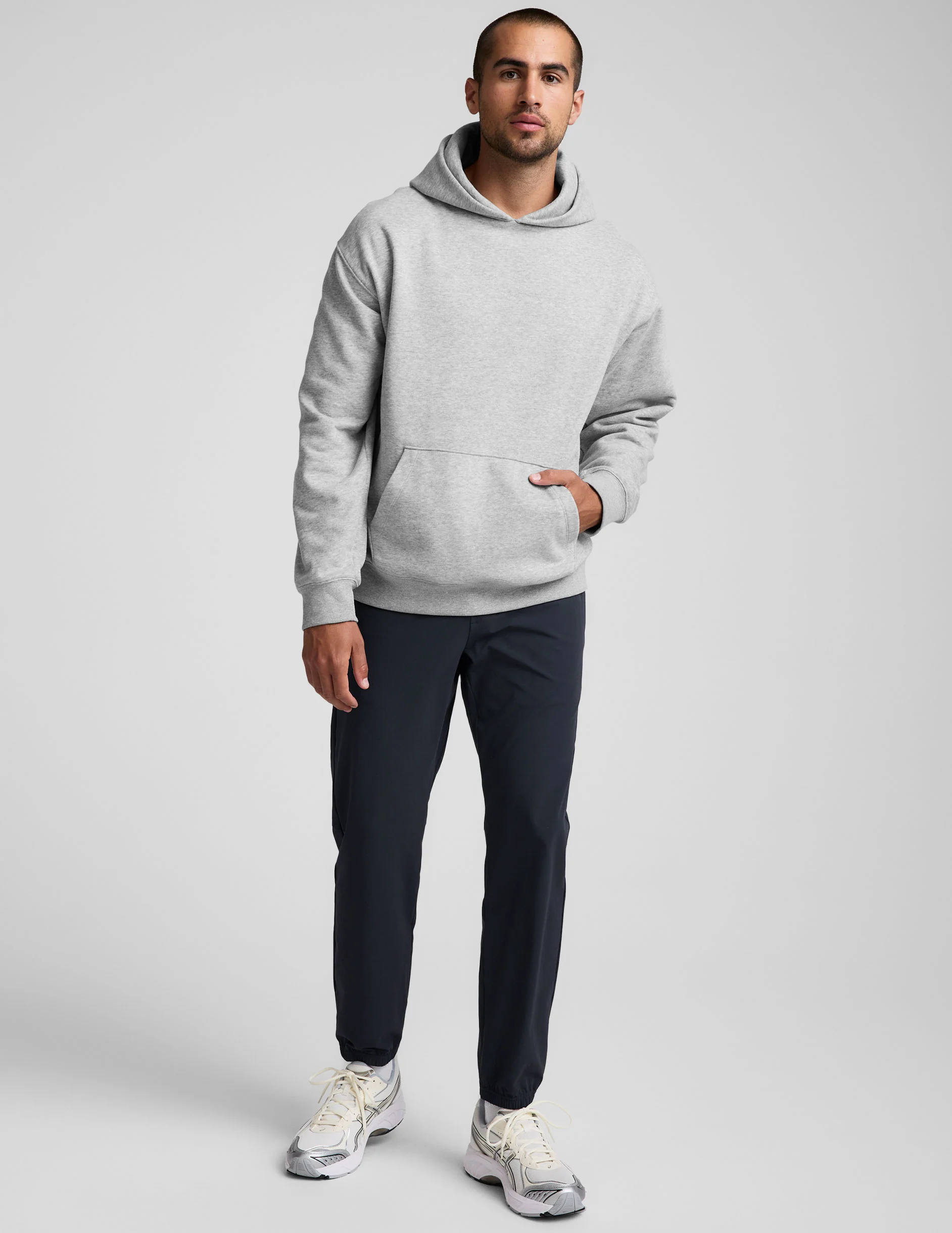 LuxeFleece Classic Men's Hoodie - Image 6