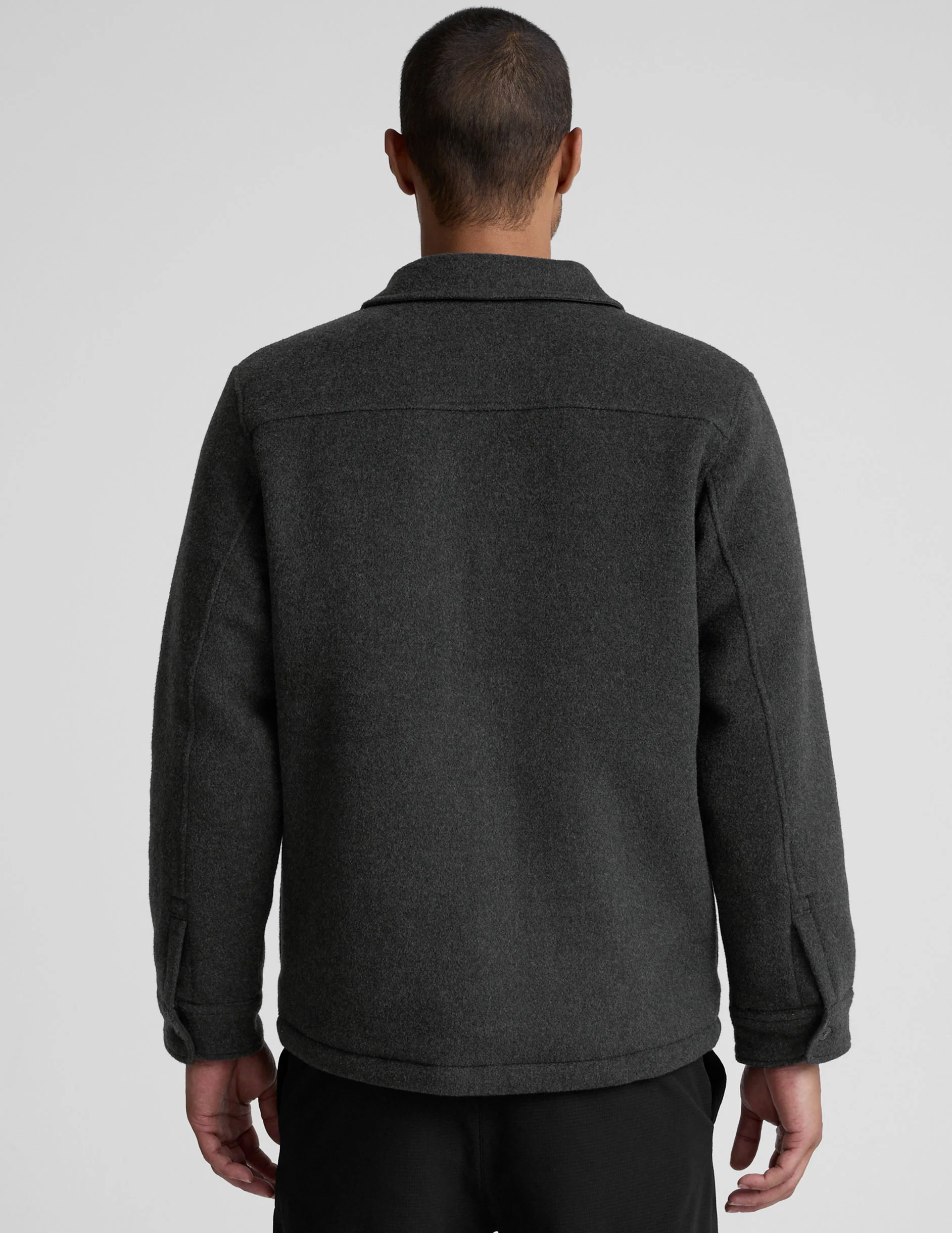 Infinite Wool Men's Shirt Jacket - Image 3
