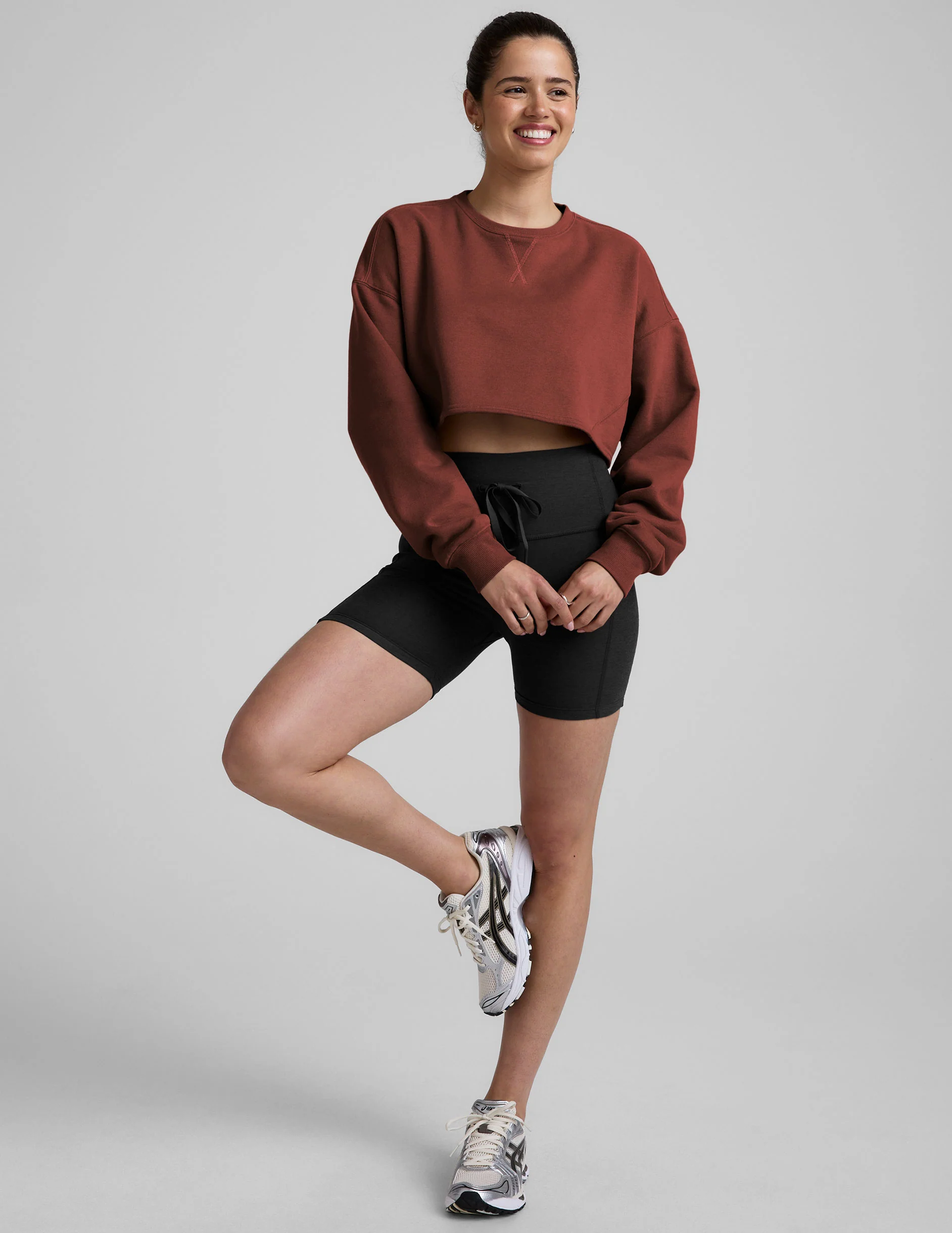 LuxeFleece Cropped Sweatshirt - Image 4