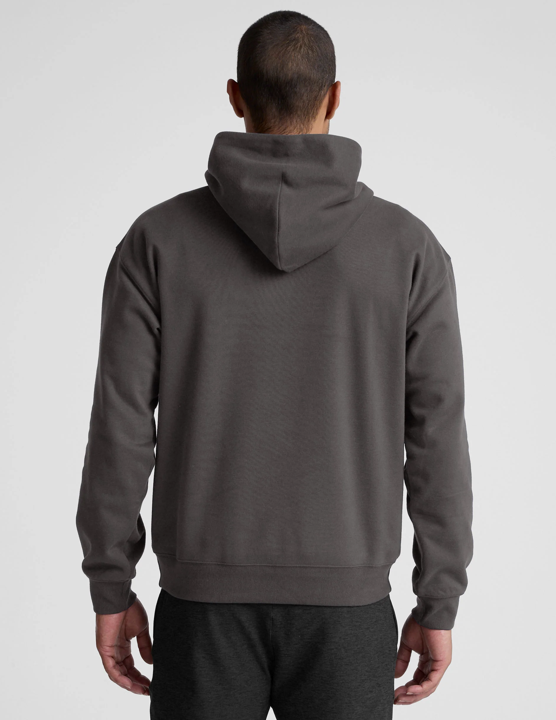 LuxeFleece Classic Men's Hoodie - Image 3