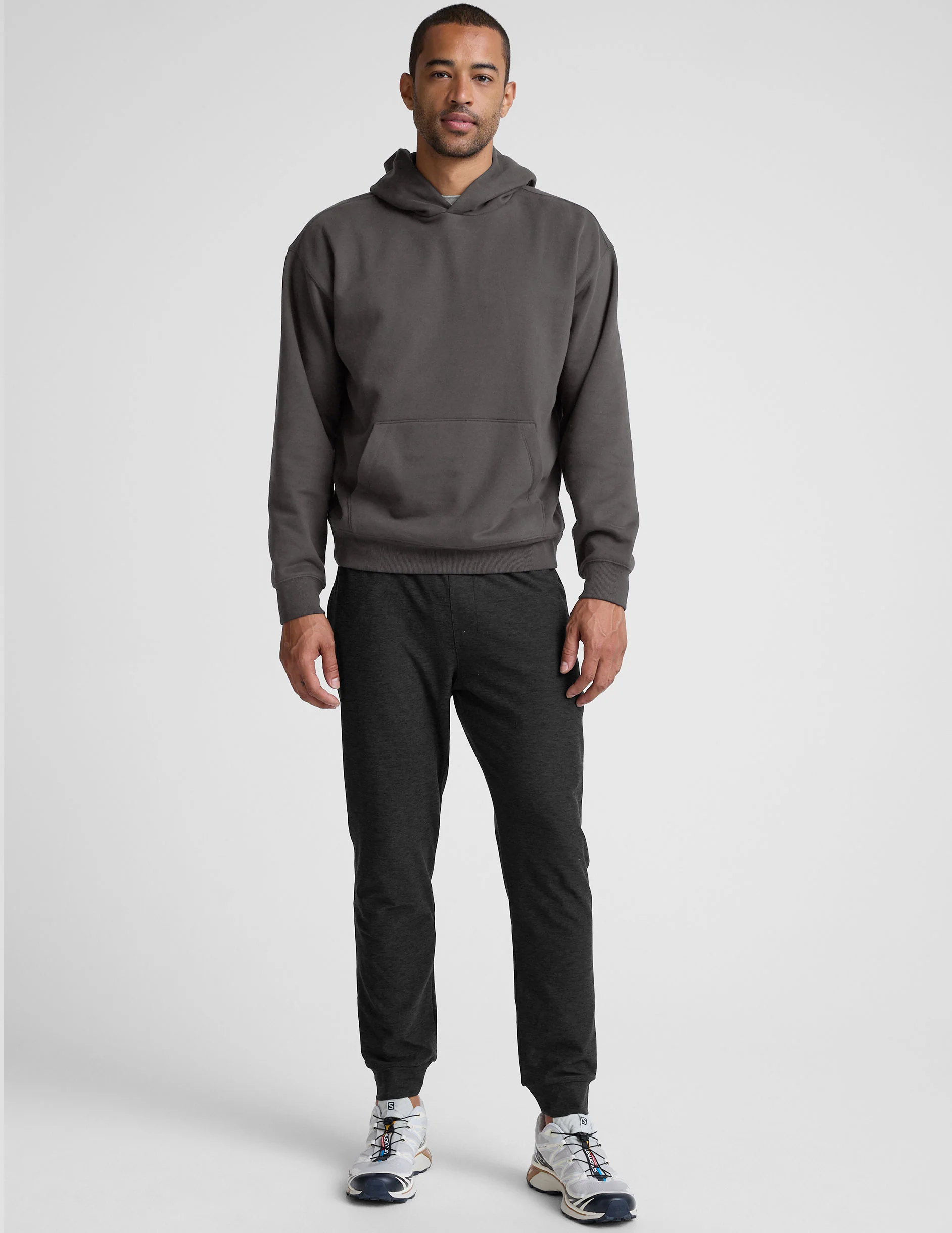 LuxeFleece Classic Men's Hoodie - Image 4