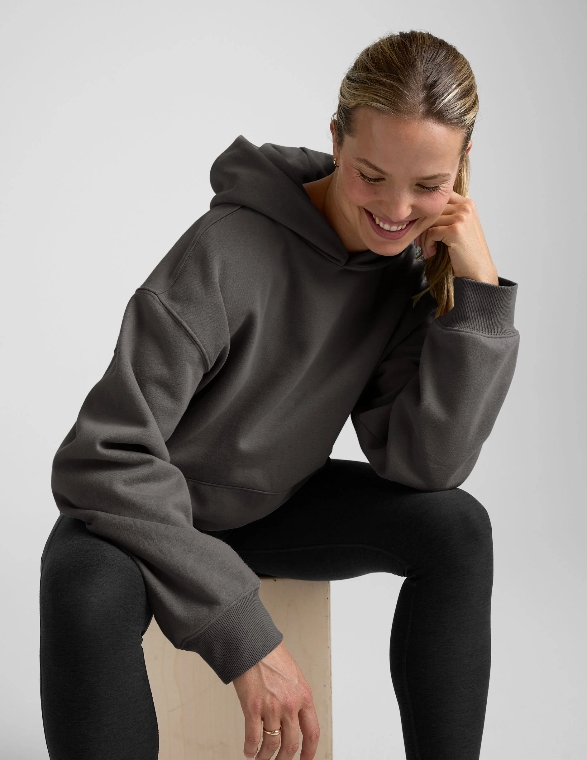 LuxeFleece Classic Oversized Hoodie - Image 4