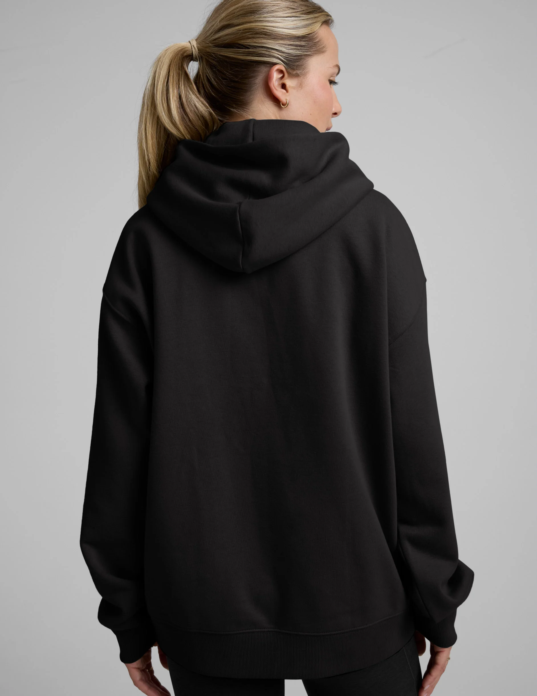 LuxeFleece Classic Oversized Hoodie - Image 3