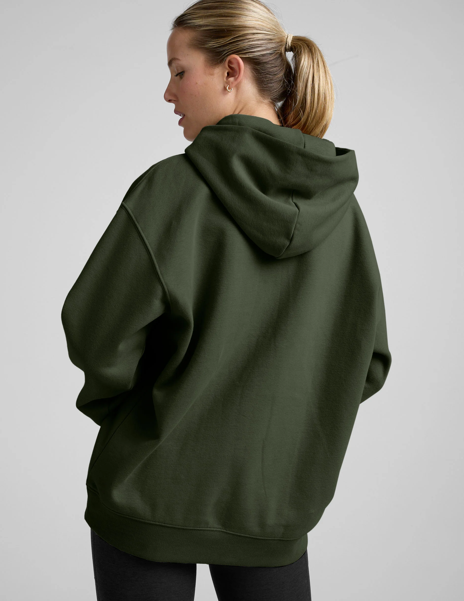 LuxeFleece Classic Oversized Hoodie - Image 2