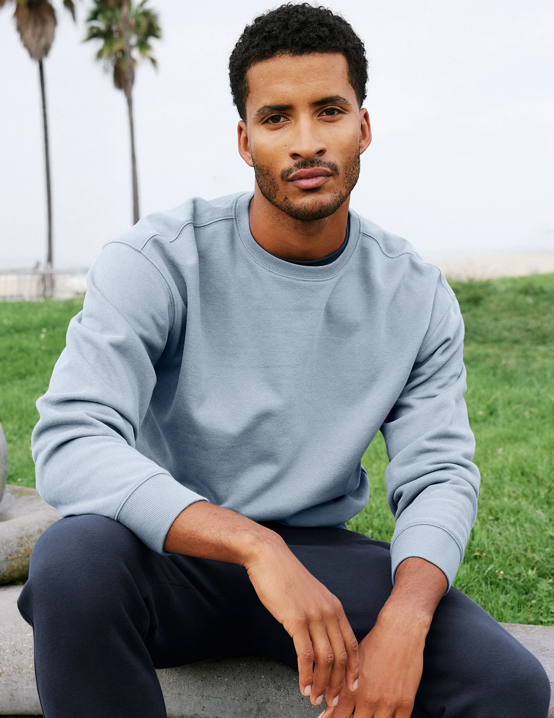 LuxeFleece Men's Crewneck Pullover