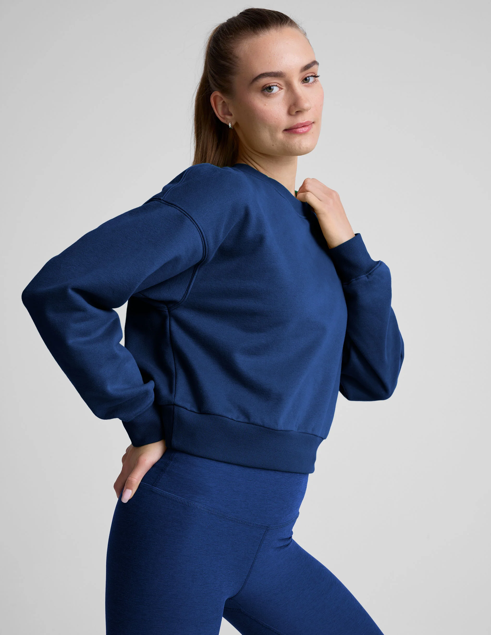 LuxeFleece Crewneck Sweatshirt - Image 3