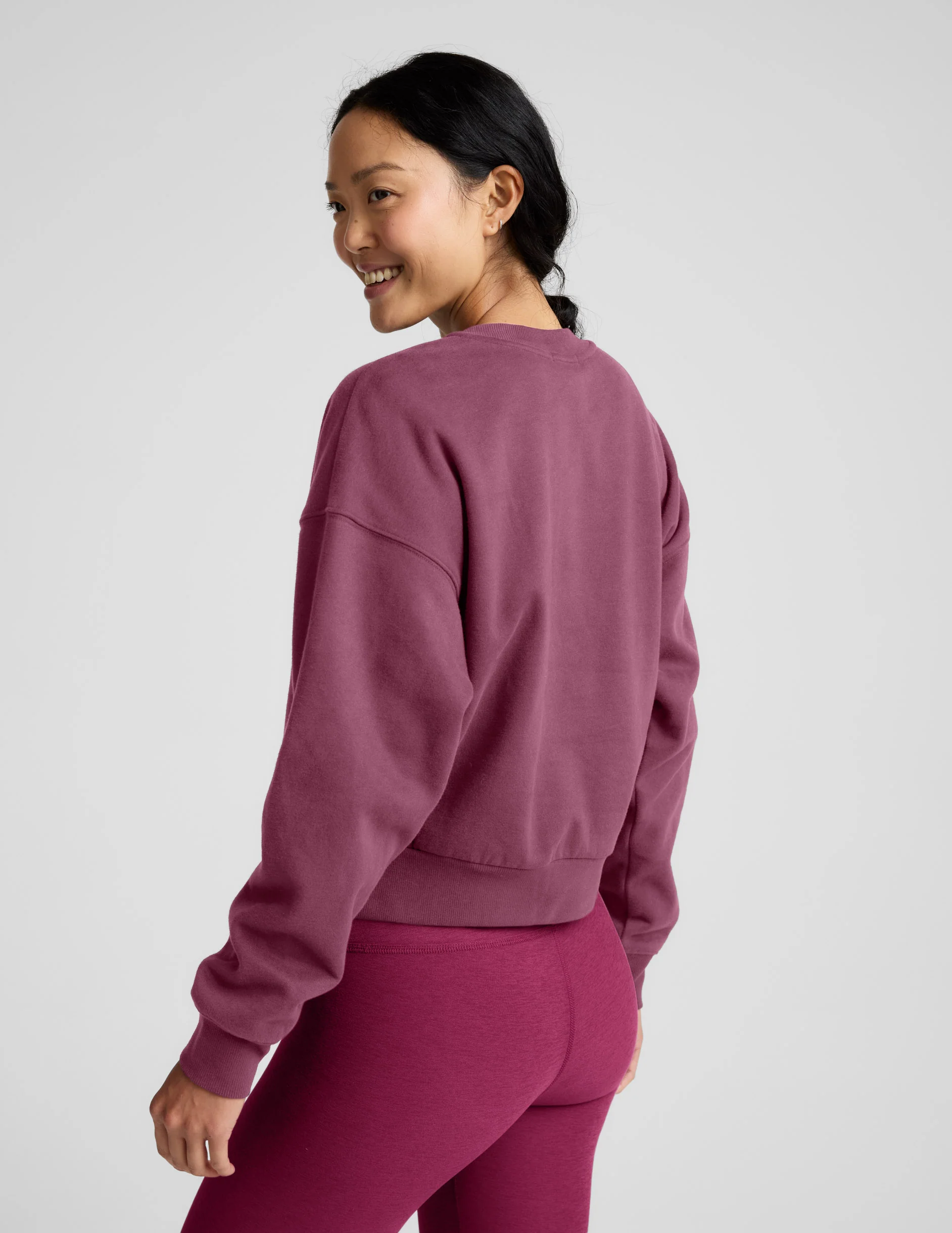 LuxeFleece Crewneck Sweatshirt - Image 3