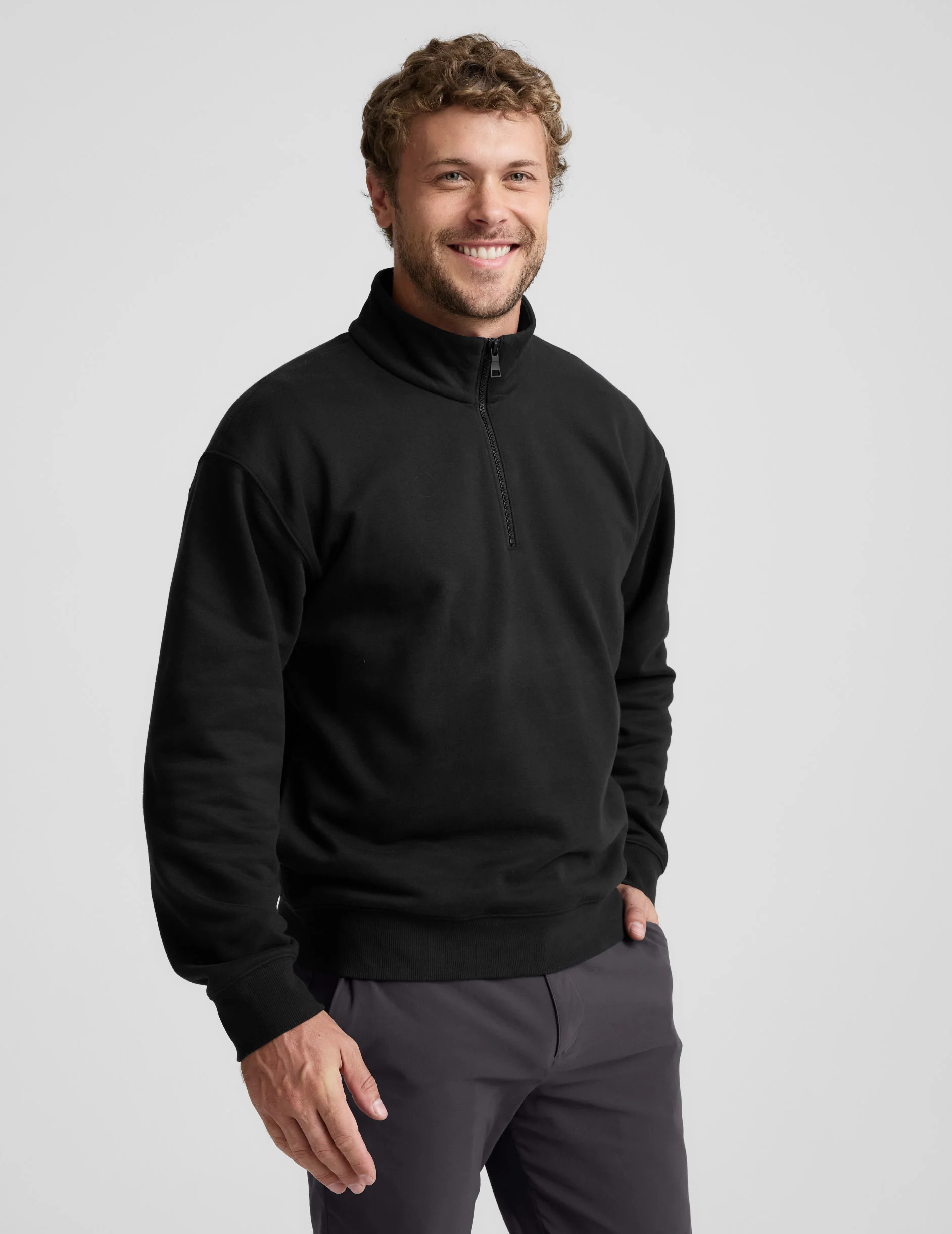 LuxeFleece Men's Half Zip Pullover