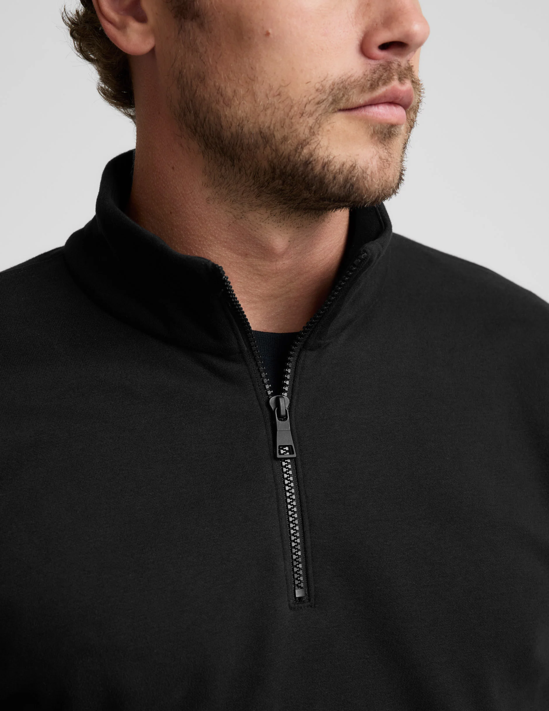 LuxeFleece Men's Half Zip Pullover - Image 5