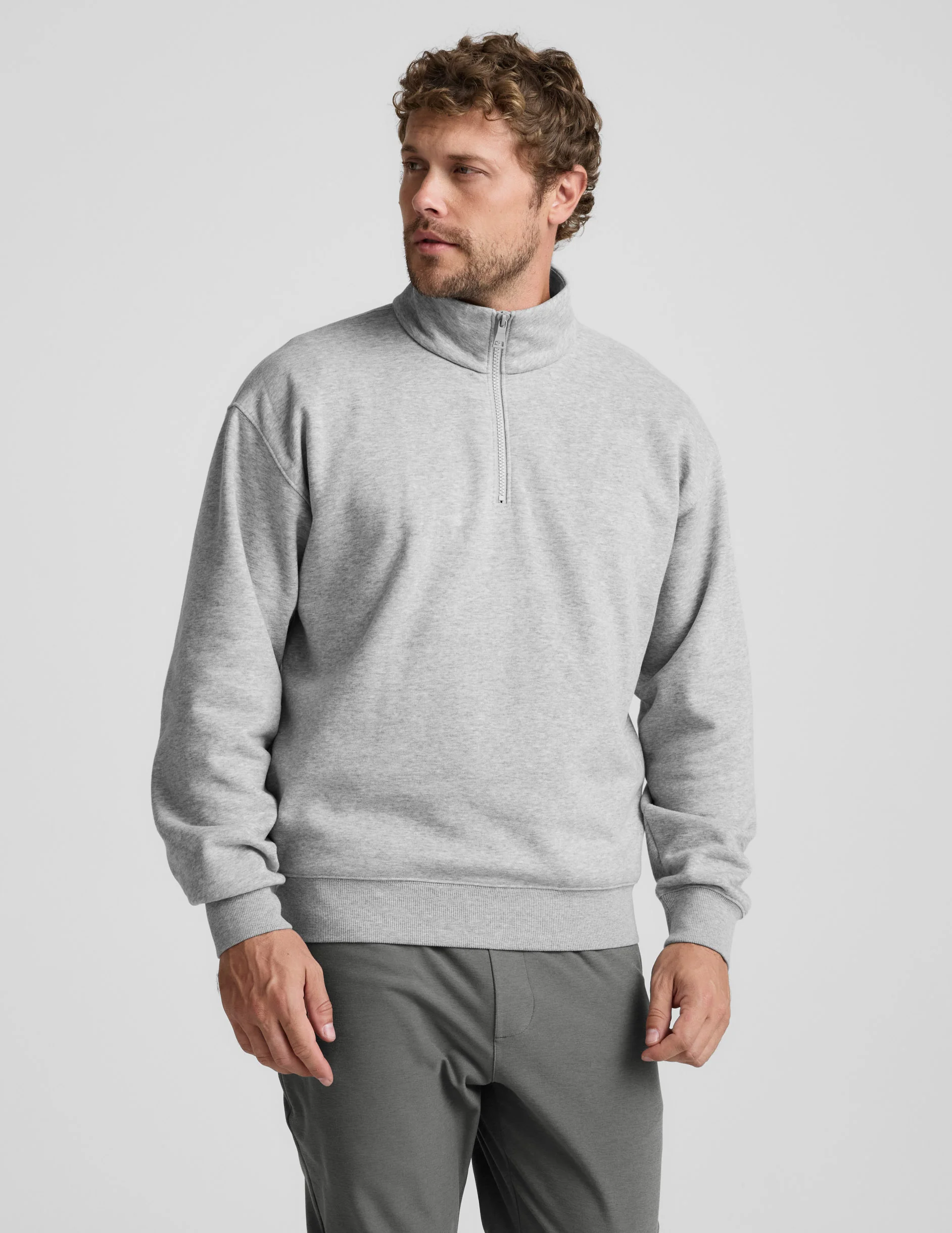 LuxeFleece Men's Half Zip Pullover