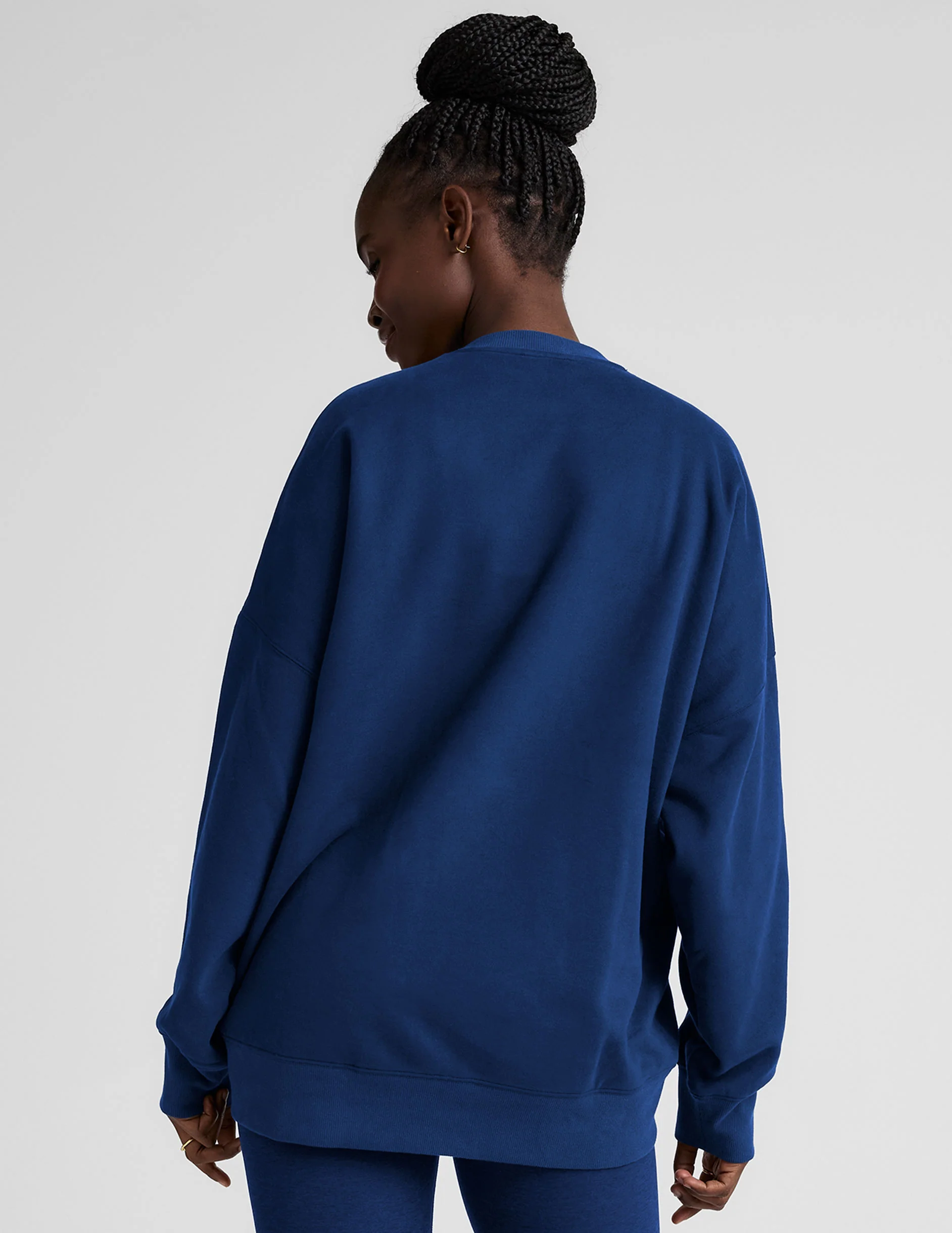 LuxeFleece Oversized Sweatshirt - Image 3