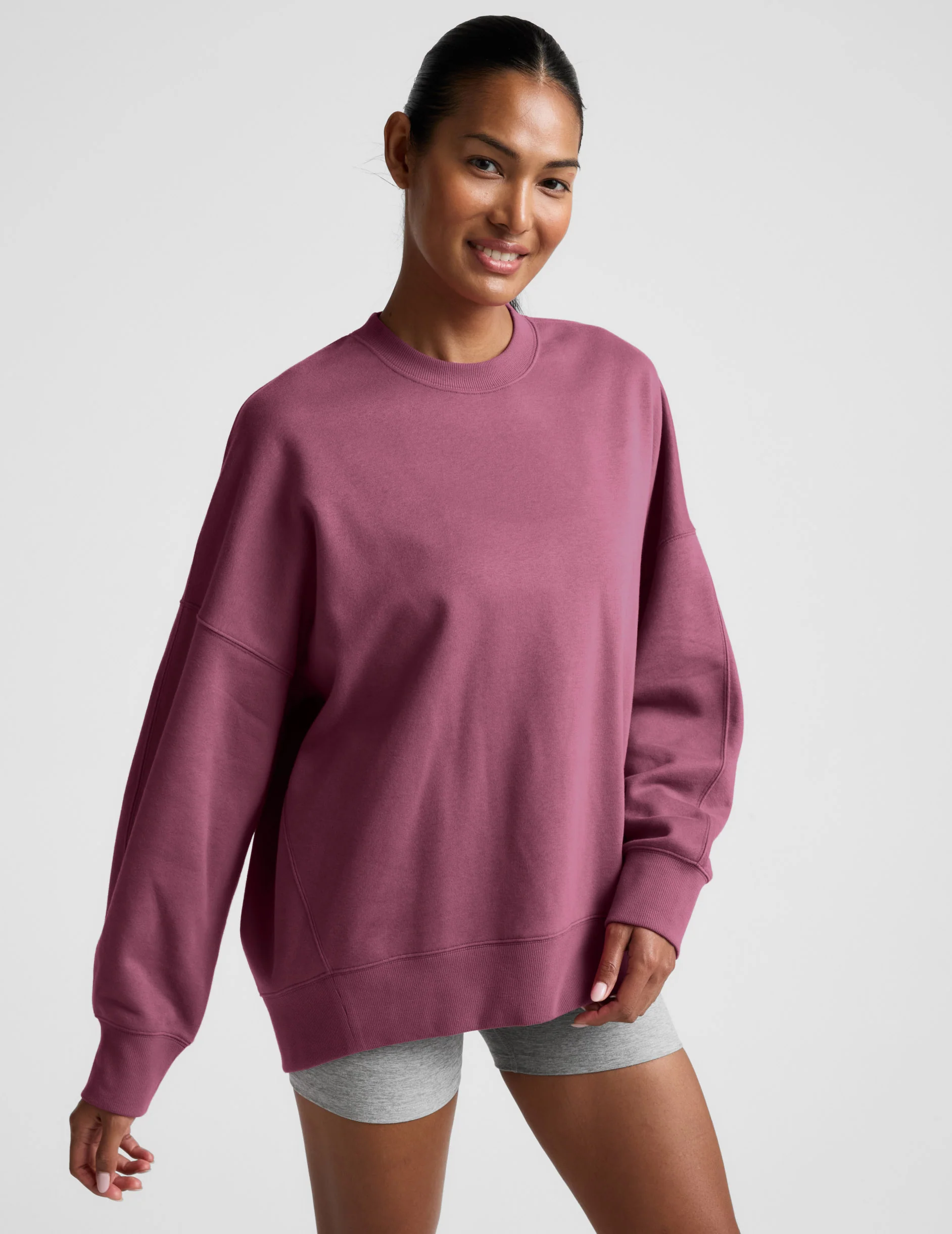 LuxeFleece Oversized Sweatshirt - Image 3