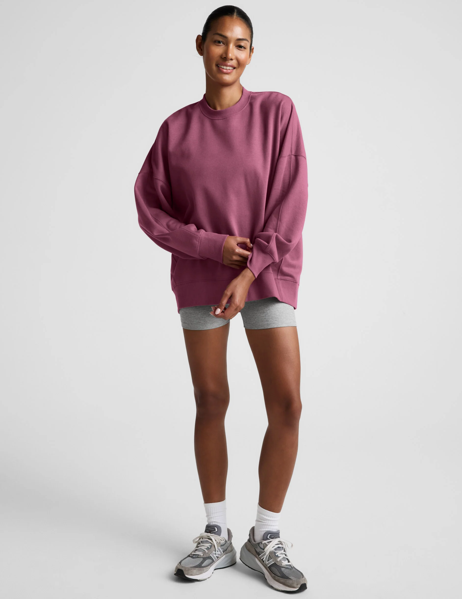 LuxeFleece Oversized Sweatshirt - Image 4