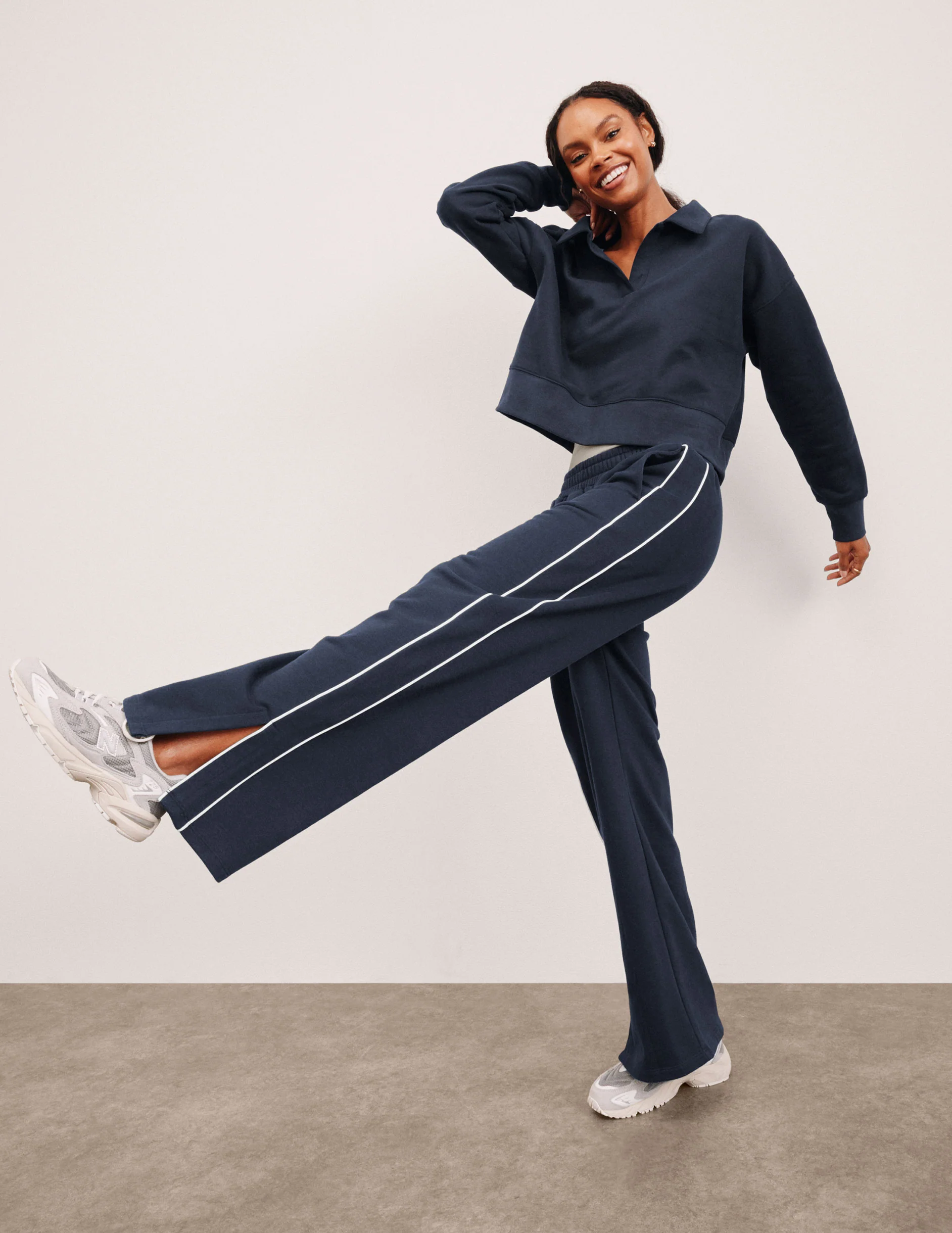 LuxeFleece Piper Wide Leg Pant