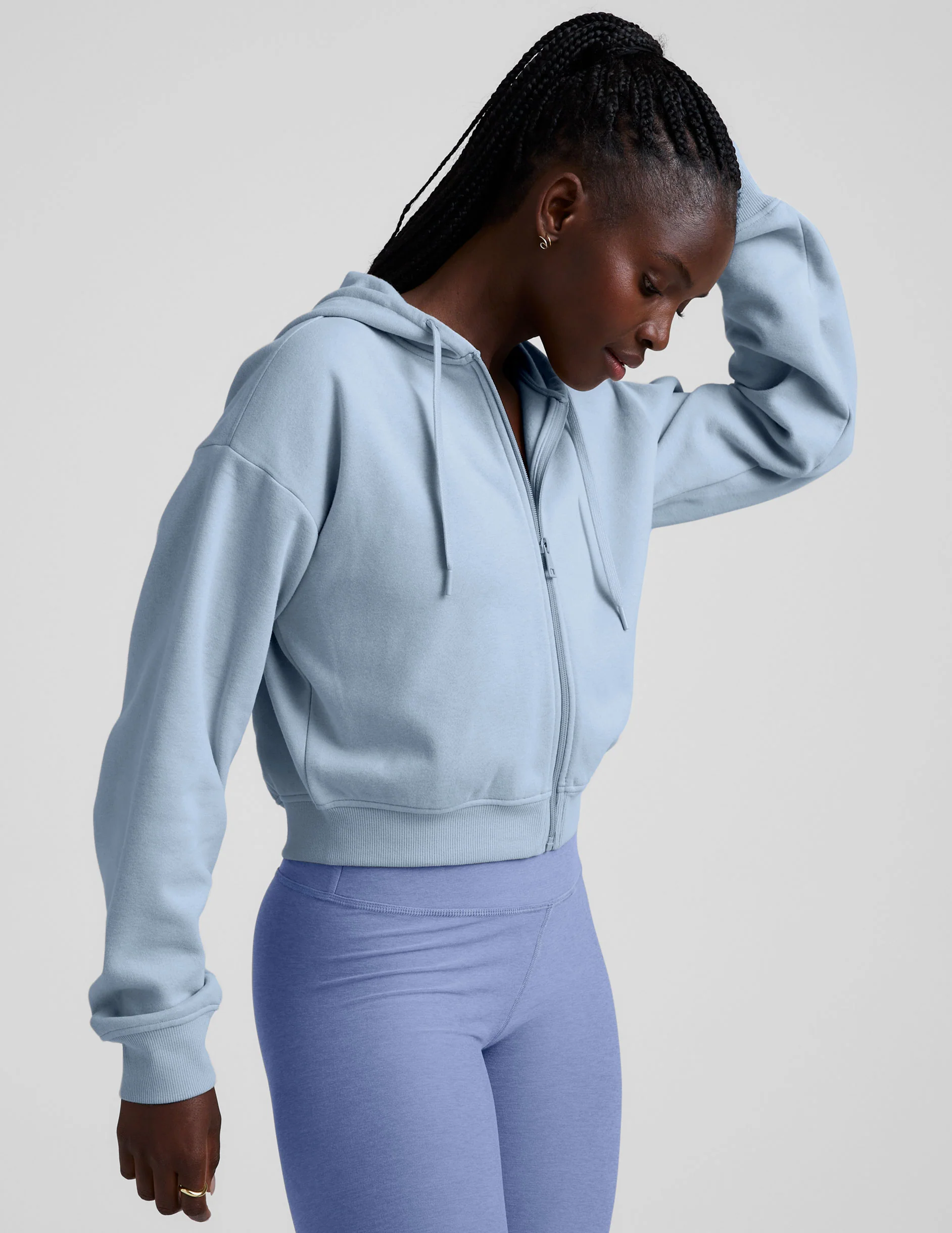 LuxeFleece Zip Up Hoodie - Image 2