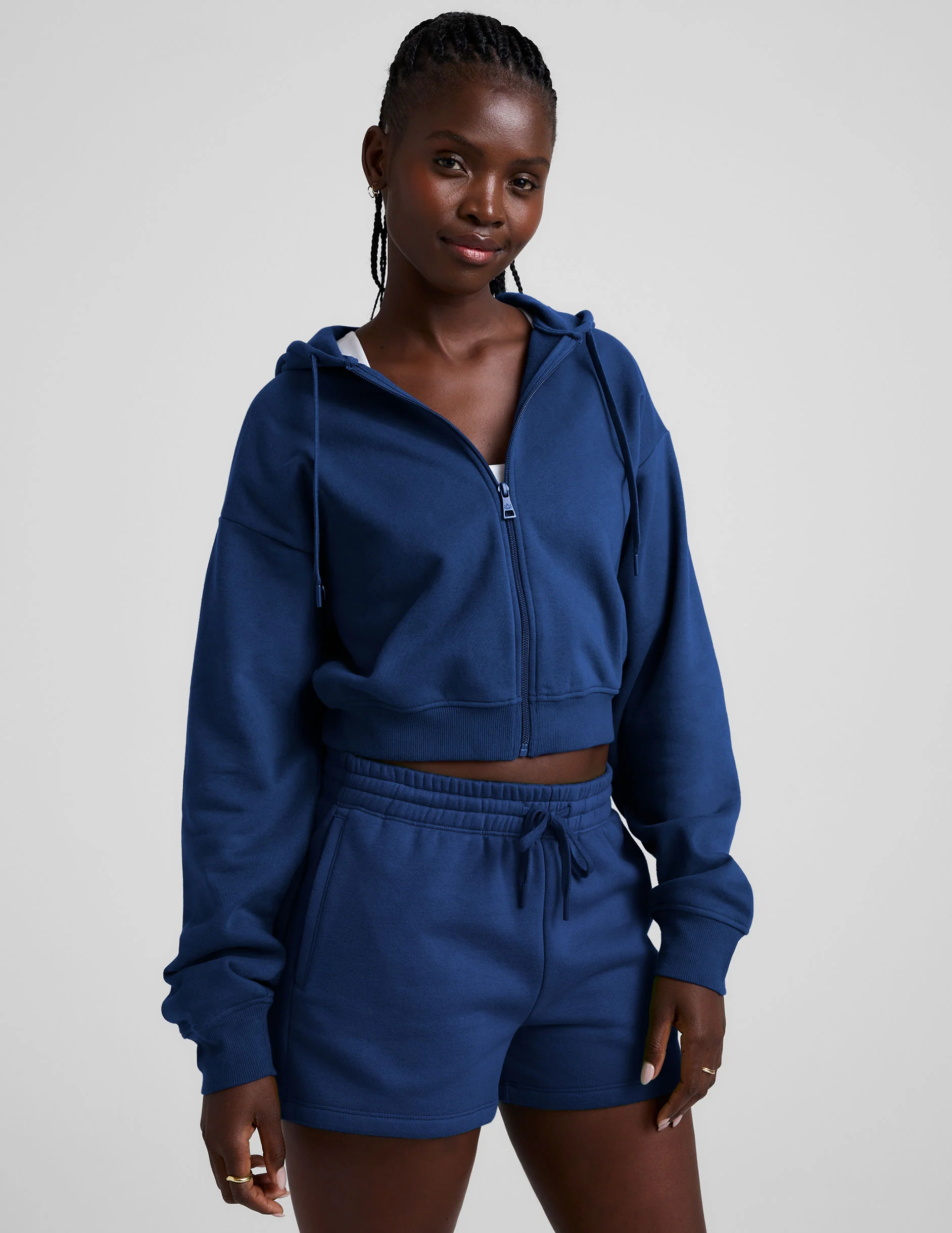 LuxeFleece Zip Up Hoodie - Image 3