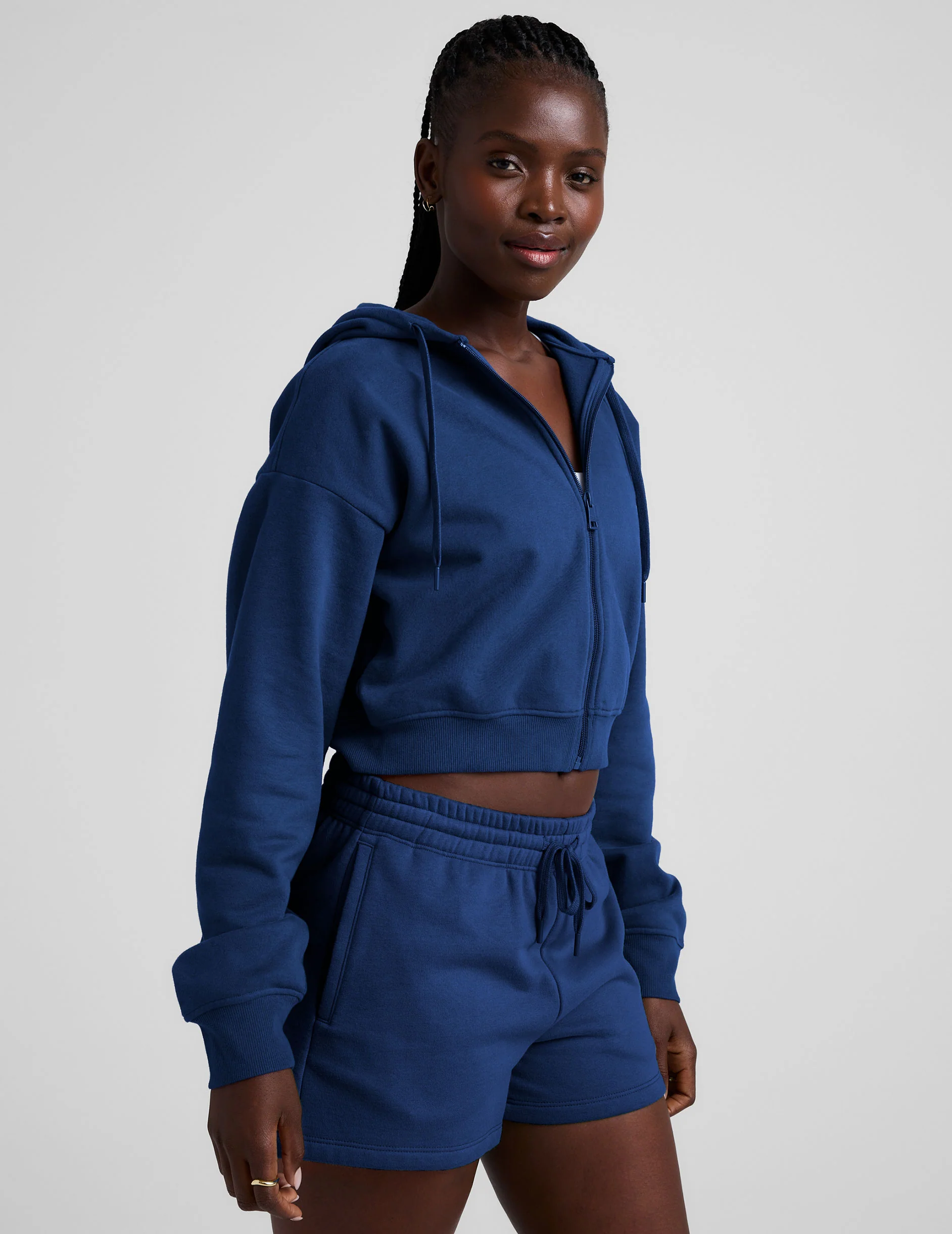 LuxeFleece Zip Up Hoodie - Image 4