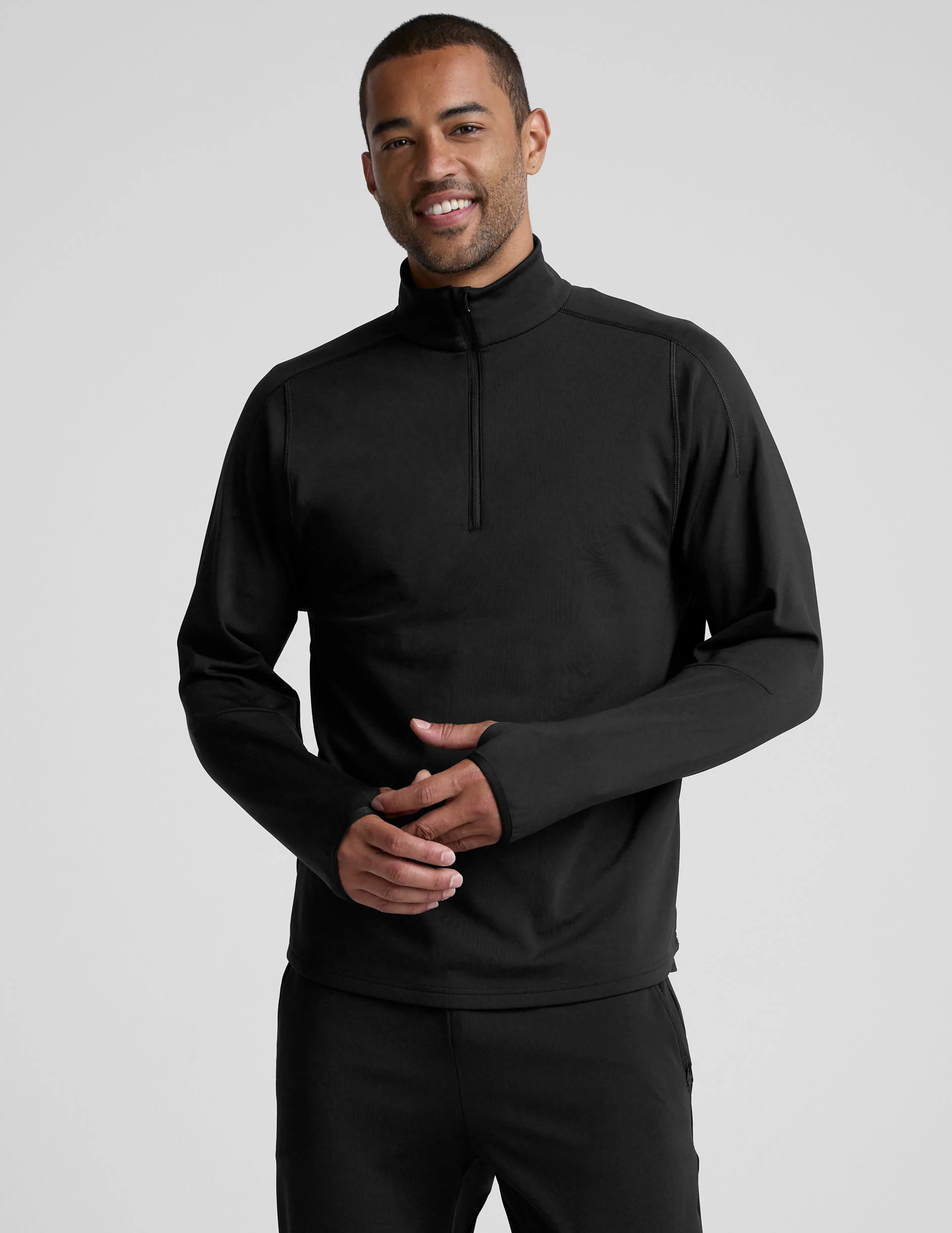 Pacer Fleece-Backed Men's Quarter Zip Pullover