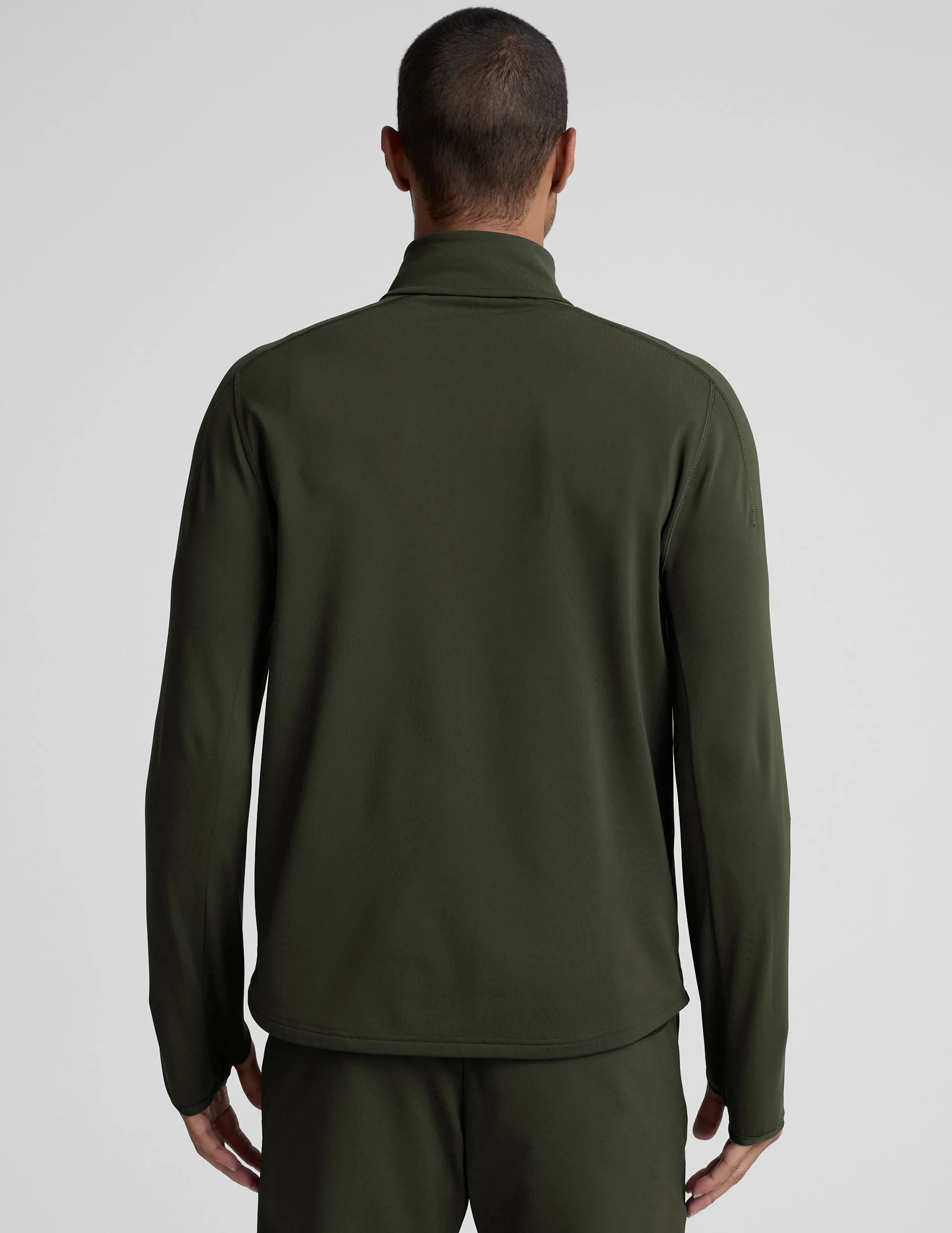 Pacer Fleece-Backed Men's Quarter Zip Pullover - Image 5