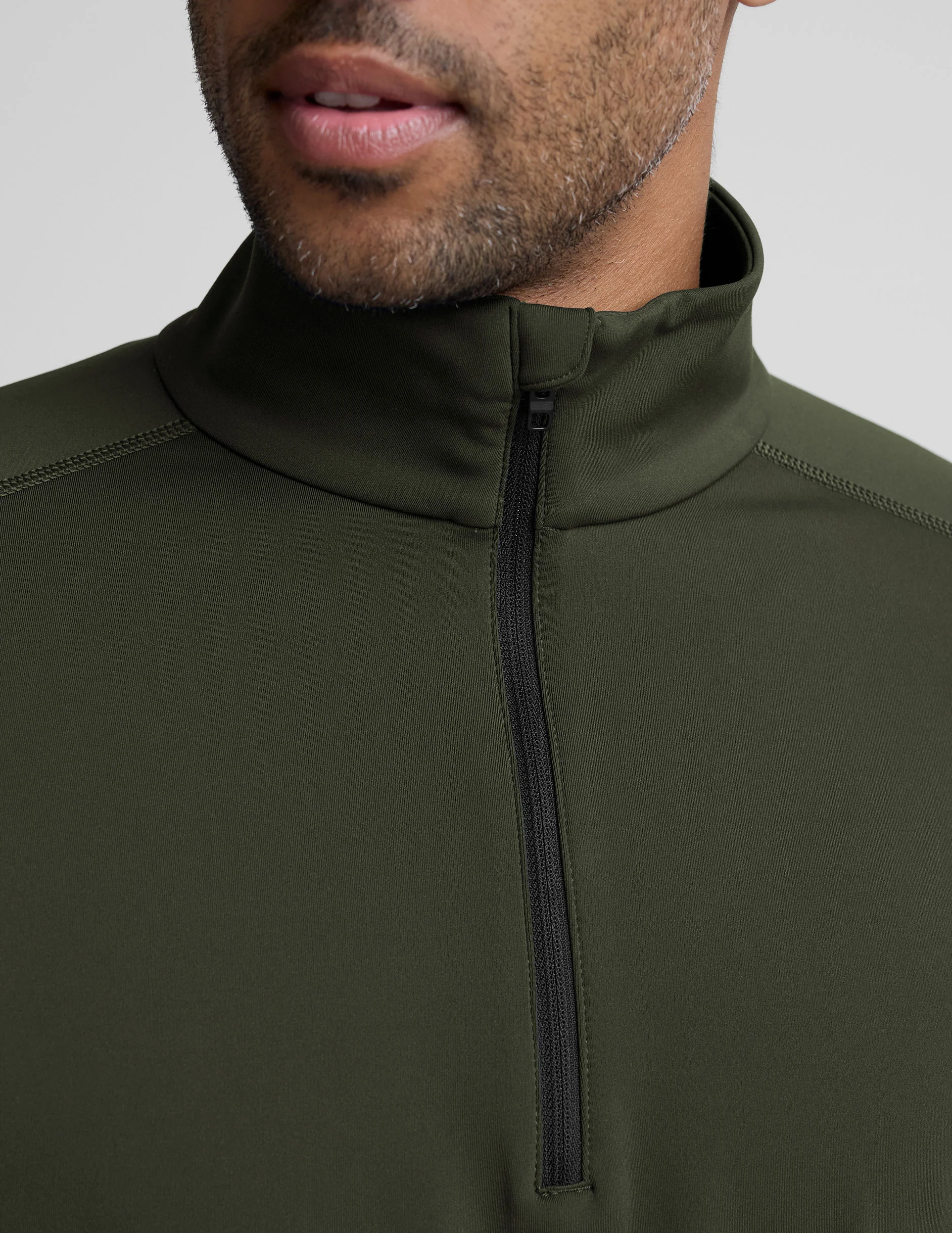 Pacer Fleece-Backed Men's Quarter Zip Pullover - Image 7