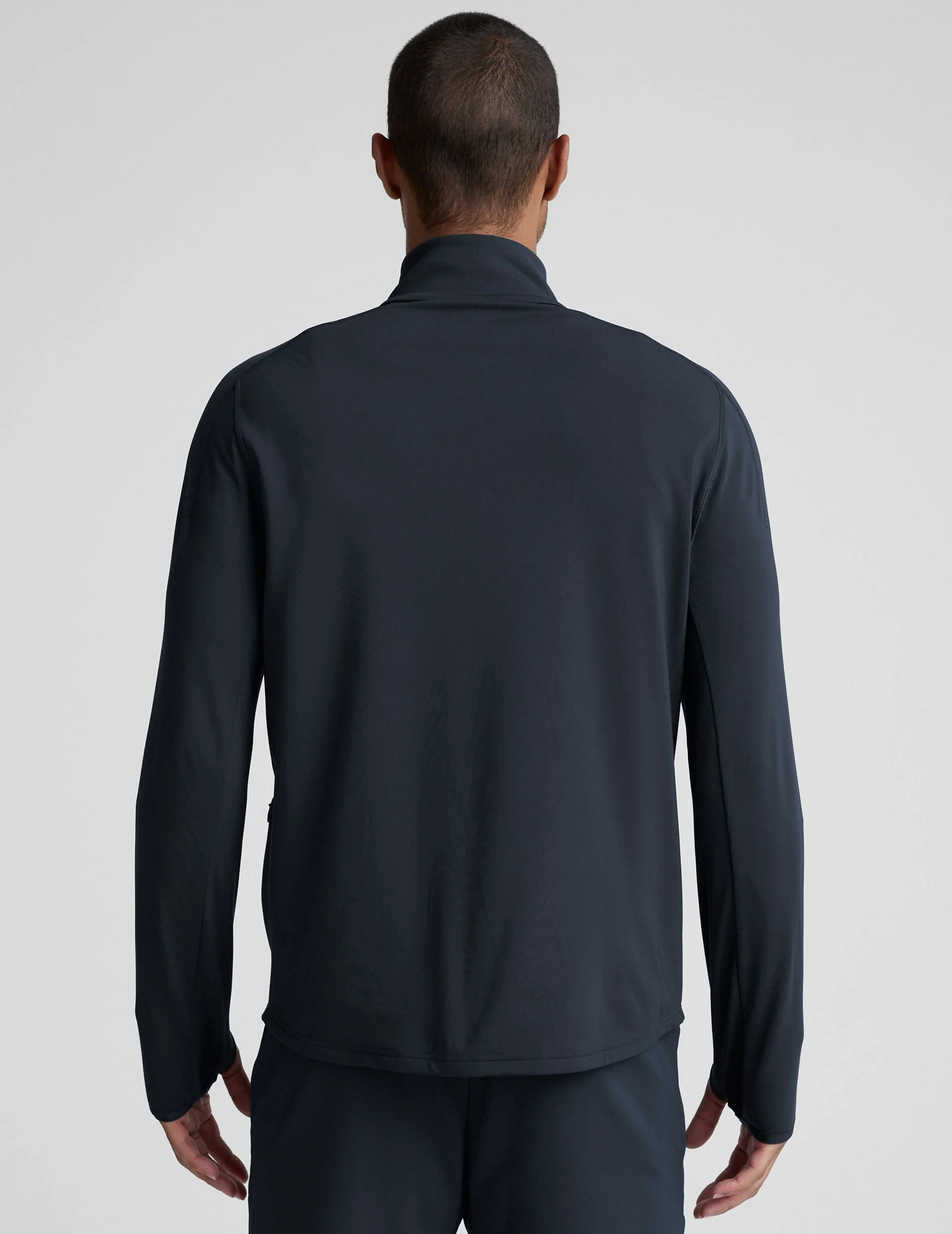 Pacer Fleece-Backed Men's Quarter Zip Pullover - Image 4