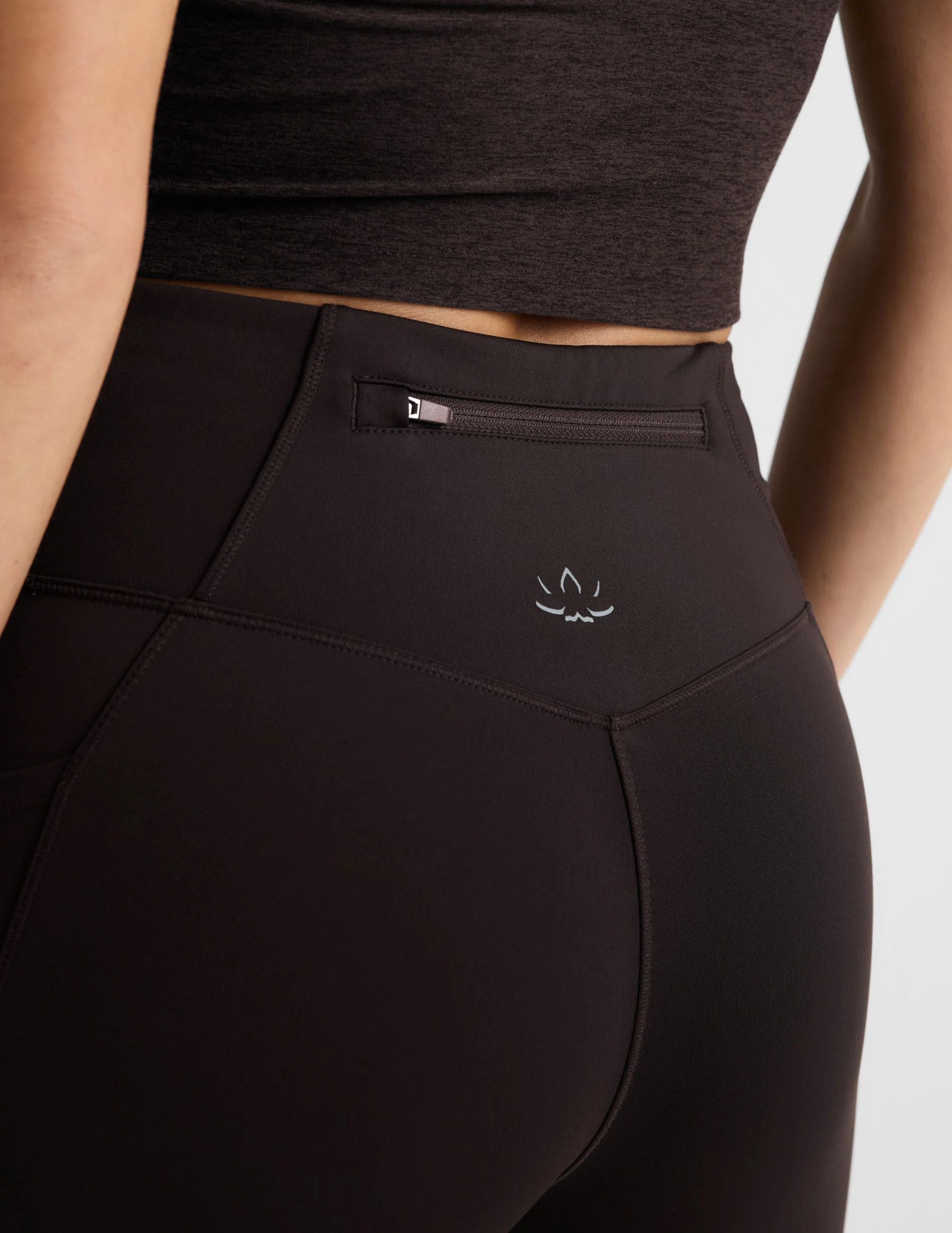 Pacer Fleece-Backed Zip Pocket Full Length Legging - Image 5