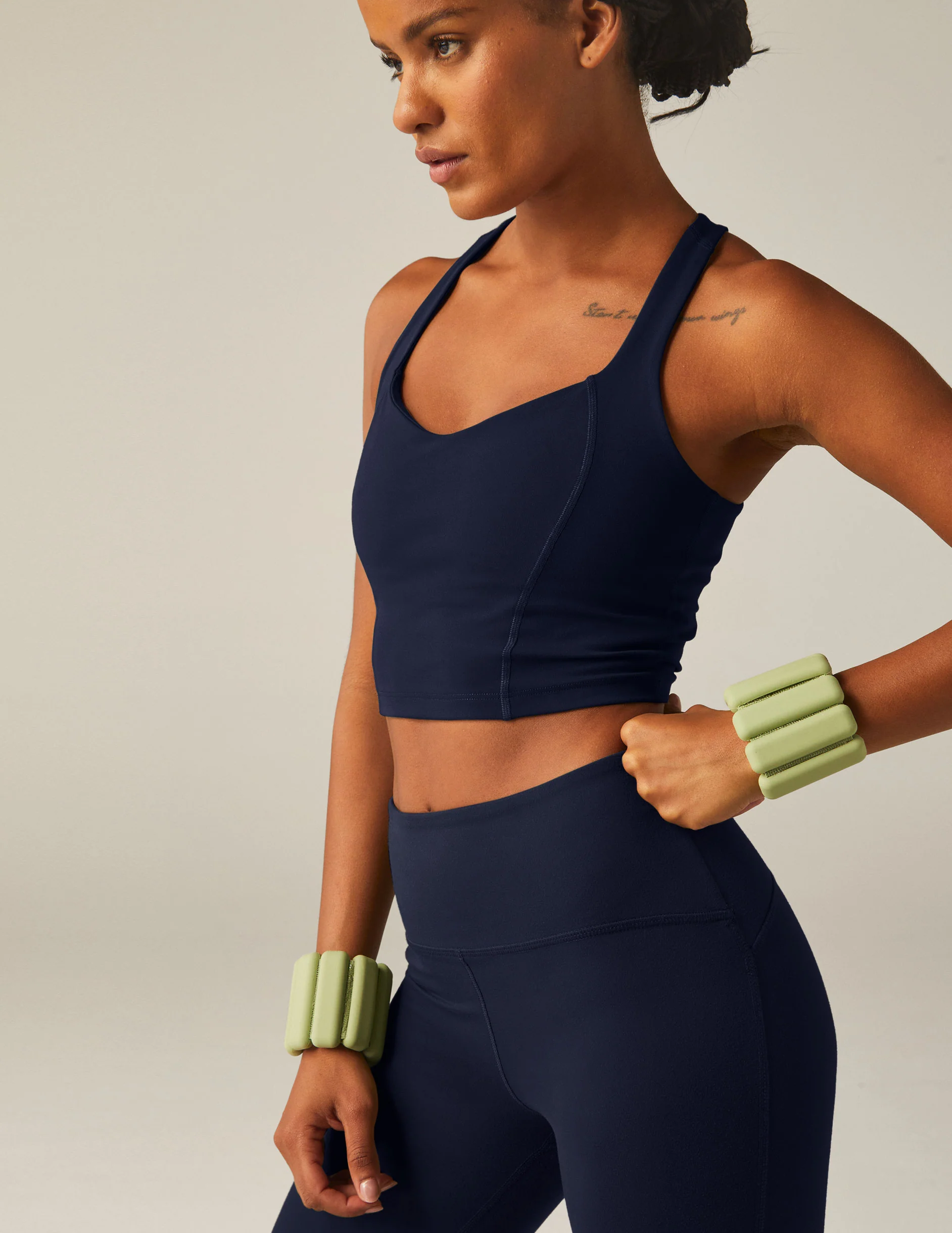 POWERBEYOND™ Intensity Racerback Cropped Tank - Image 2