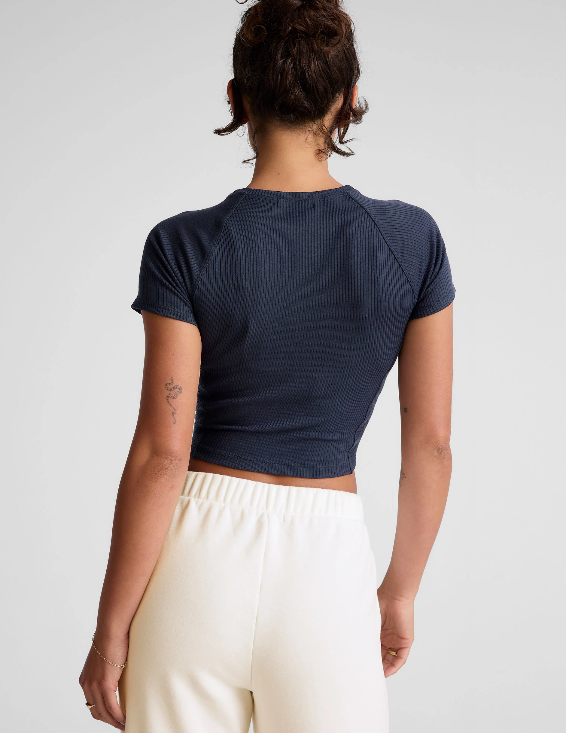 Silhouette Cropped Tee - Image 3