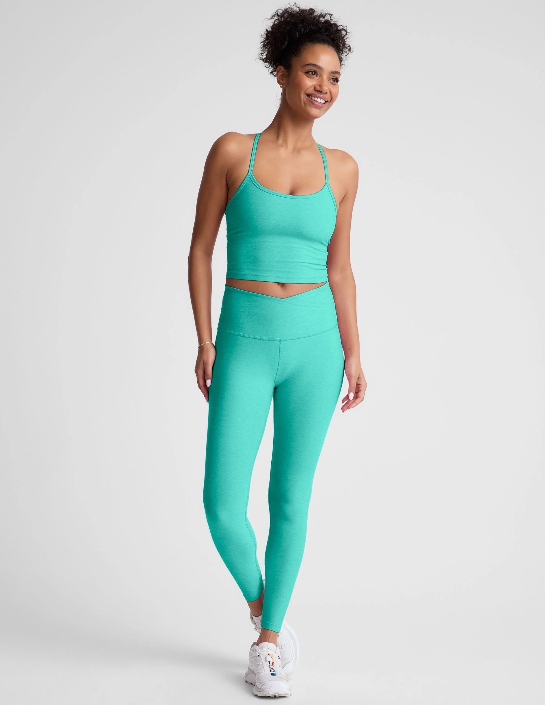 Spacedye At Your Leisure High Waisted Midi Legging