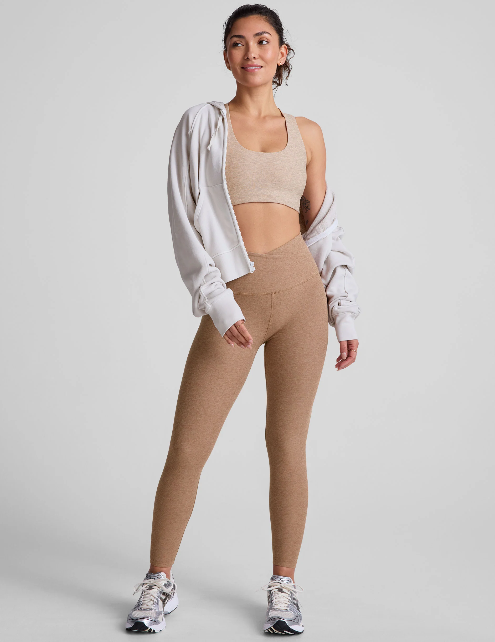 Spacedye At Your Leisure High Waisted Midi Legging