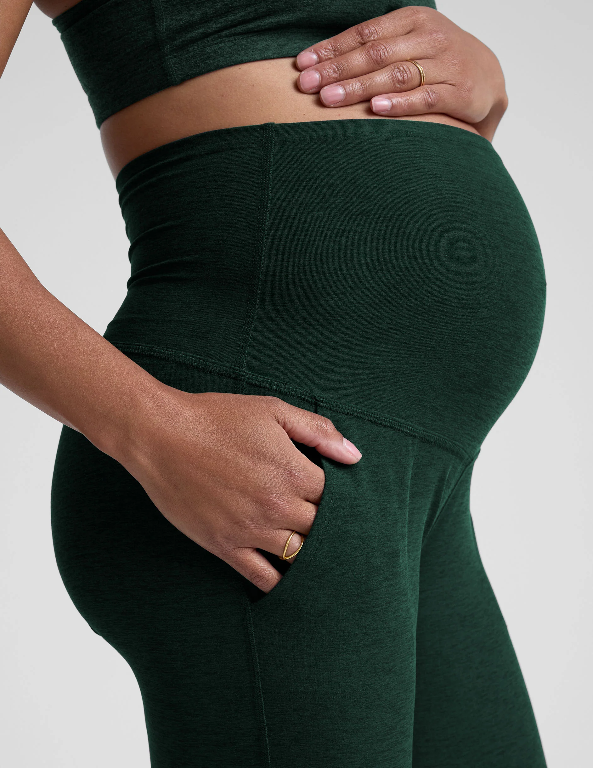 Spacedye Beyond the Bump Maternity Midi Jogger - Image 5