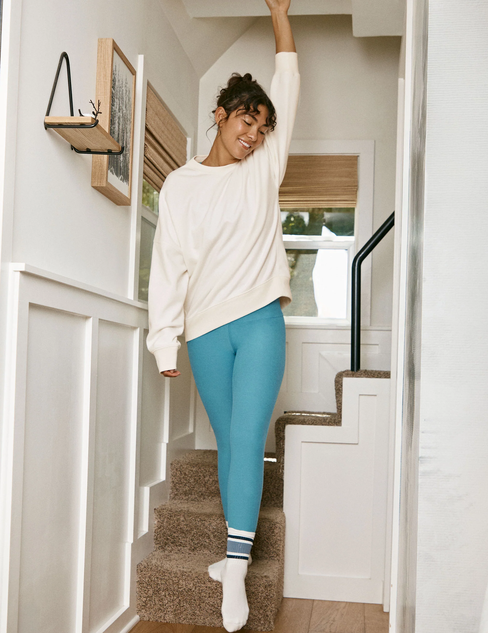 Spacedye Caught In The Midi High Waisted Legging