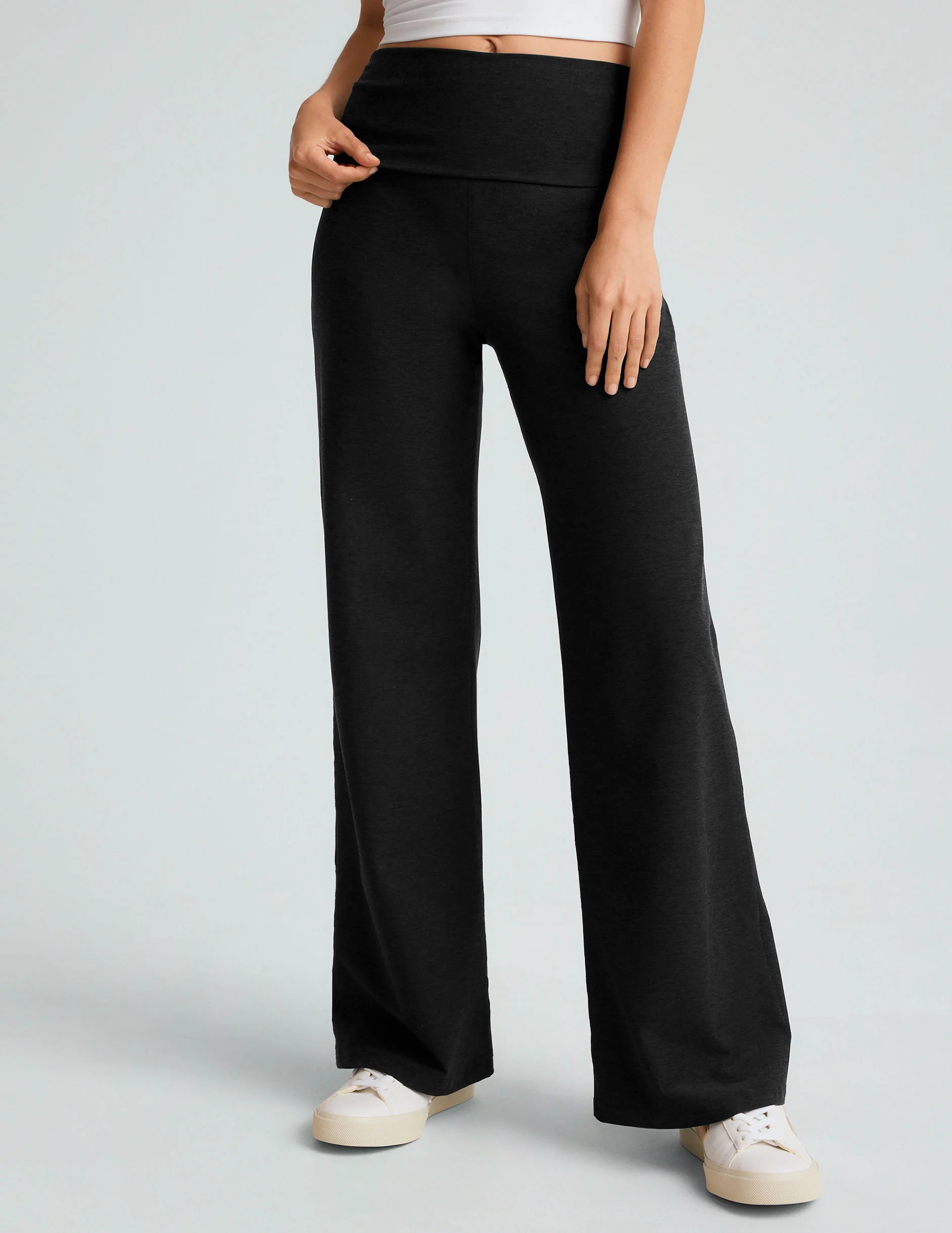 Spacedye Foldover Wide Leg Pant - Image 4