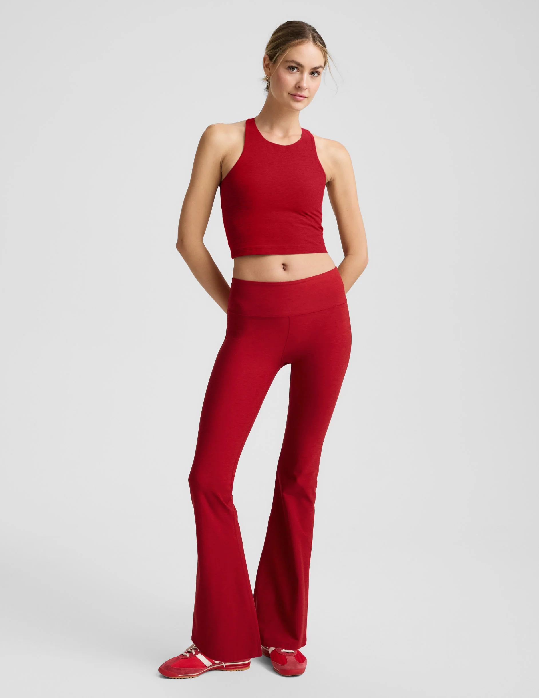 Spacedye High Neck Cropped Tank - Image 3