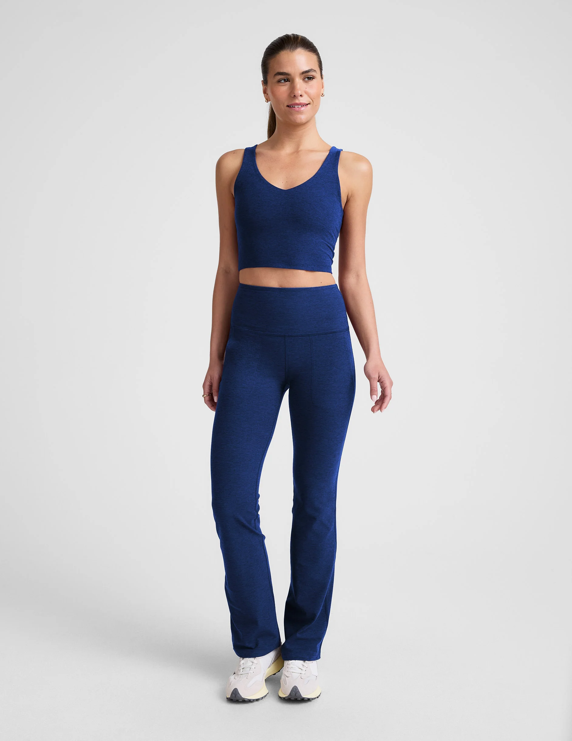 Spacedye High Waisted Practice Pocket Bootcut Pant 31"