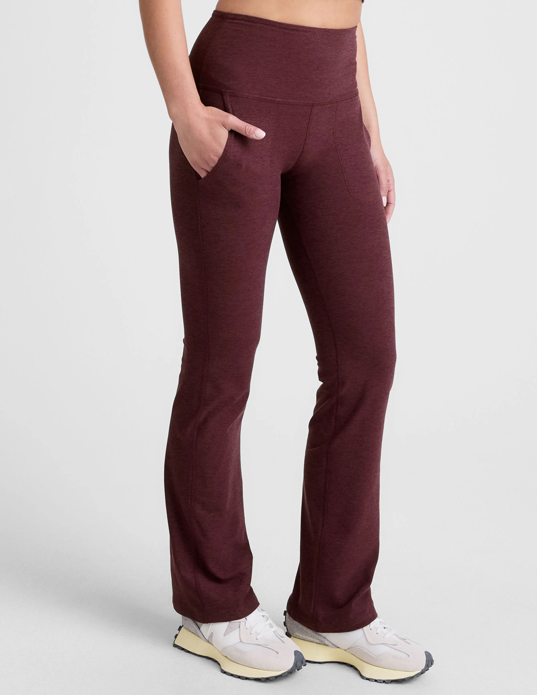 Spacedye High Waisted Practice Pocket Bootcut Pant 31" - Image 4