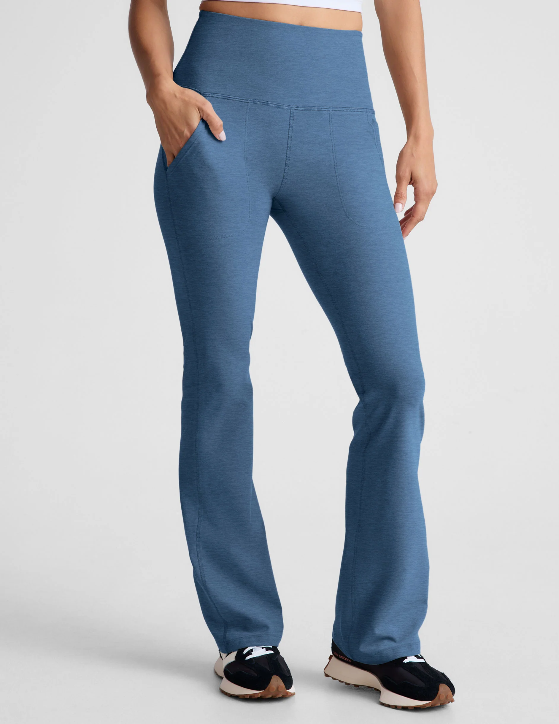 Spacedye High Waisted Practice Pocket Bootcut Pant 31" - Image 2