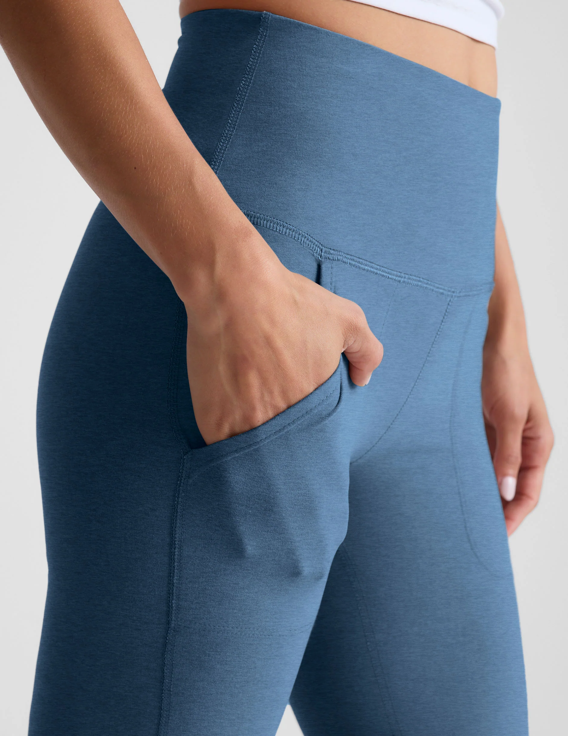 Spacedye High Waisted Practice Pocket Bootcut Pant 31" - Image 5