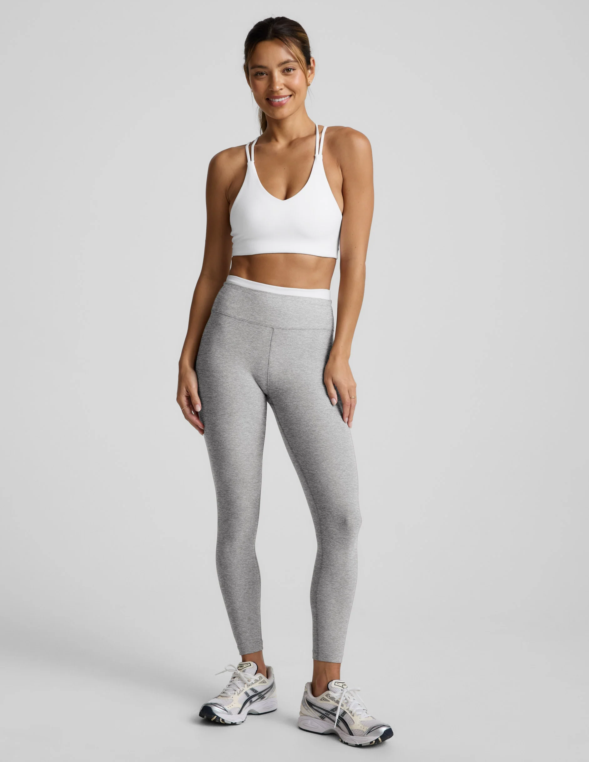 Spacedye Layered High Waisted Midi Legging - Image 2