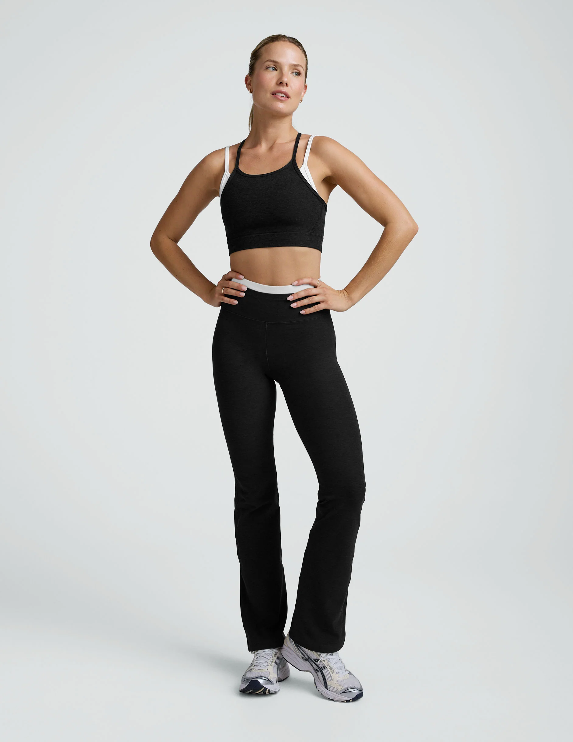 Spacedye Layered Long Line Bra - Image 3