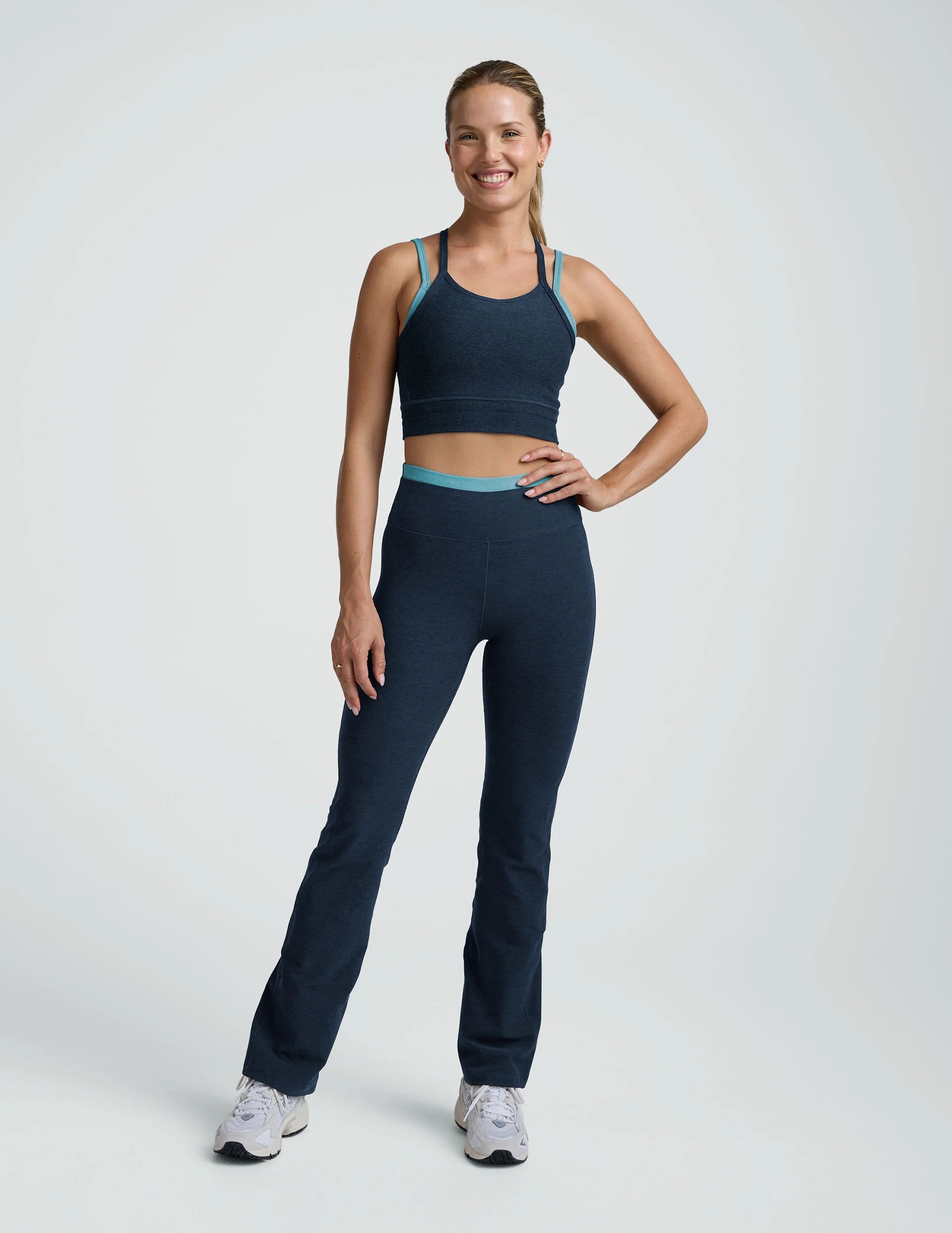 Spacedye Layered Long Line Bra - Image 3