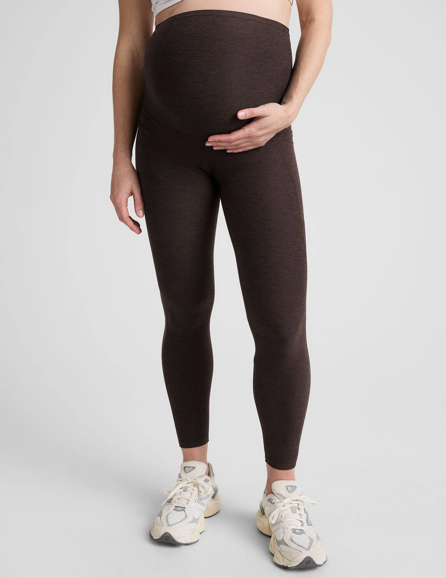 Spacedye Love the Bump Maternity Pocket Midi Legging - Image 3