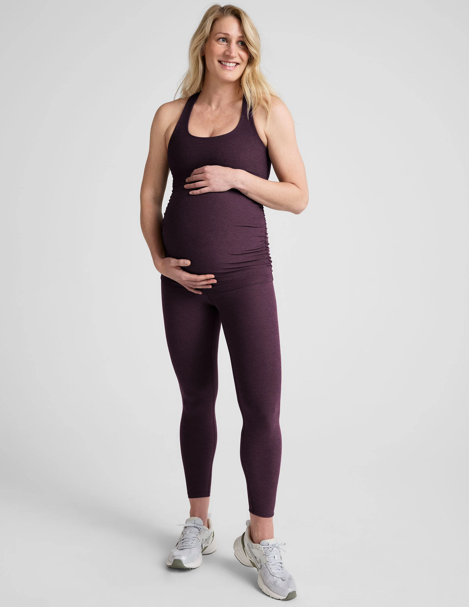 Spacedye Love the Bump Midi Maternity Legging