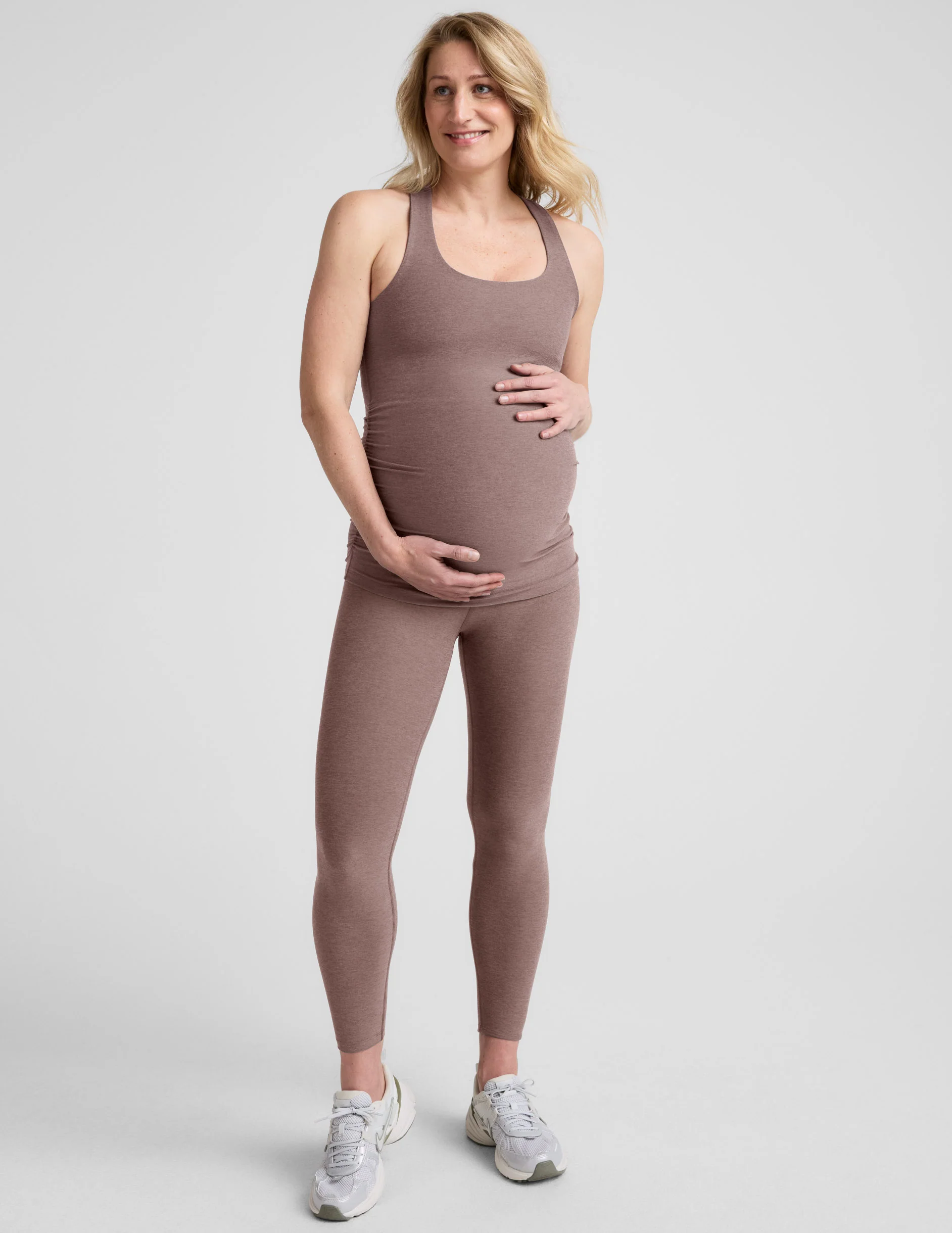 Spacedye Love the Bump Midi Maternity Legging