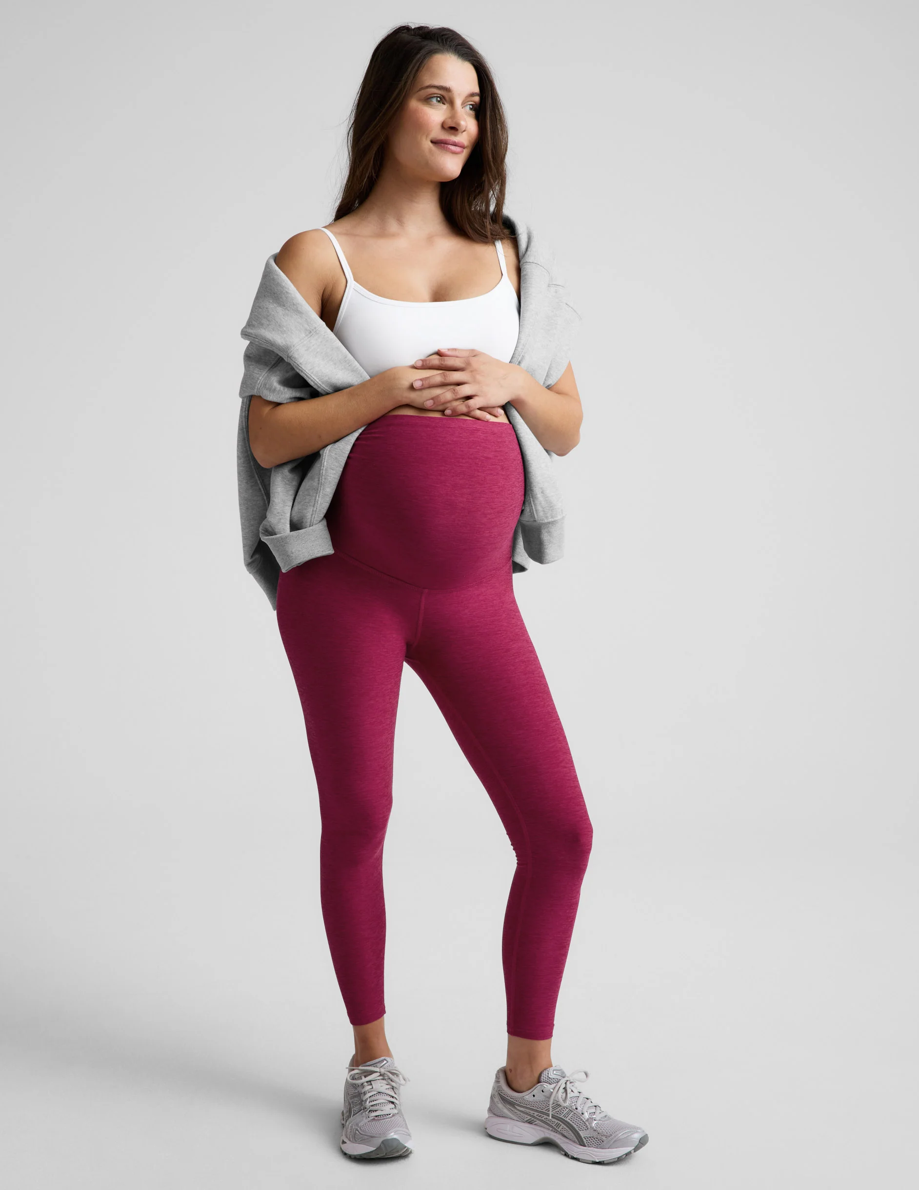 Spacedye Love the Bump Midi Maternity Legging