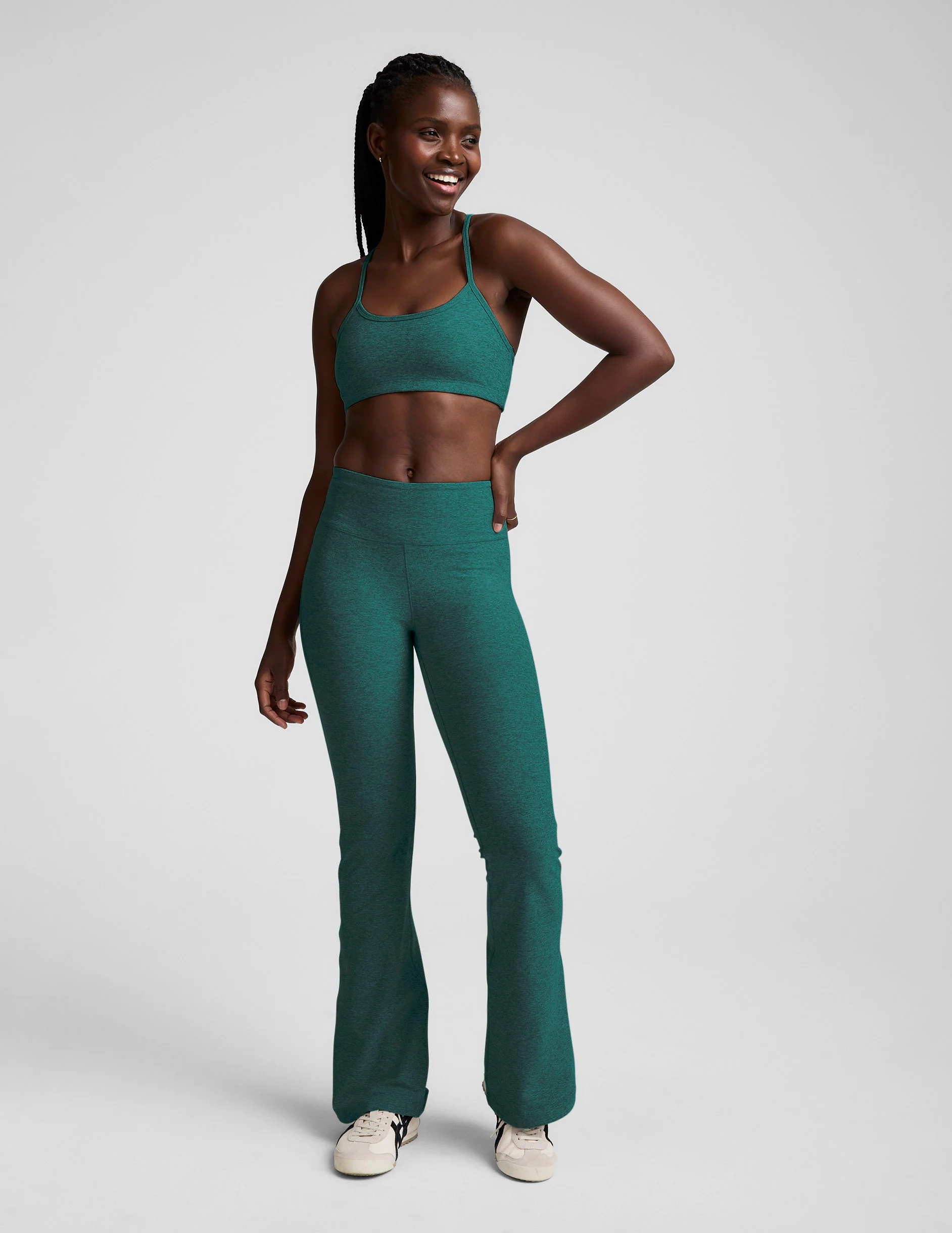 Spacedye Mid-Rise Bootcut Pant